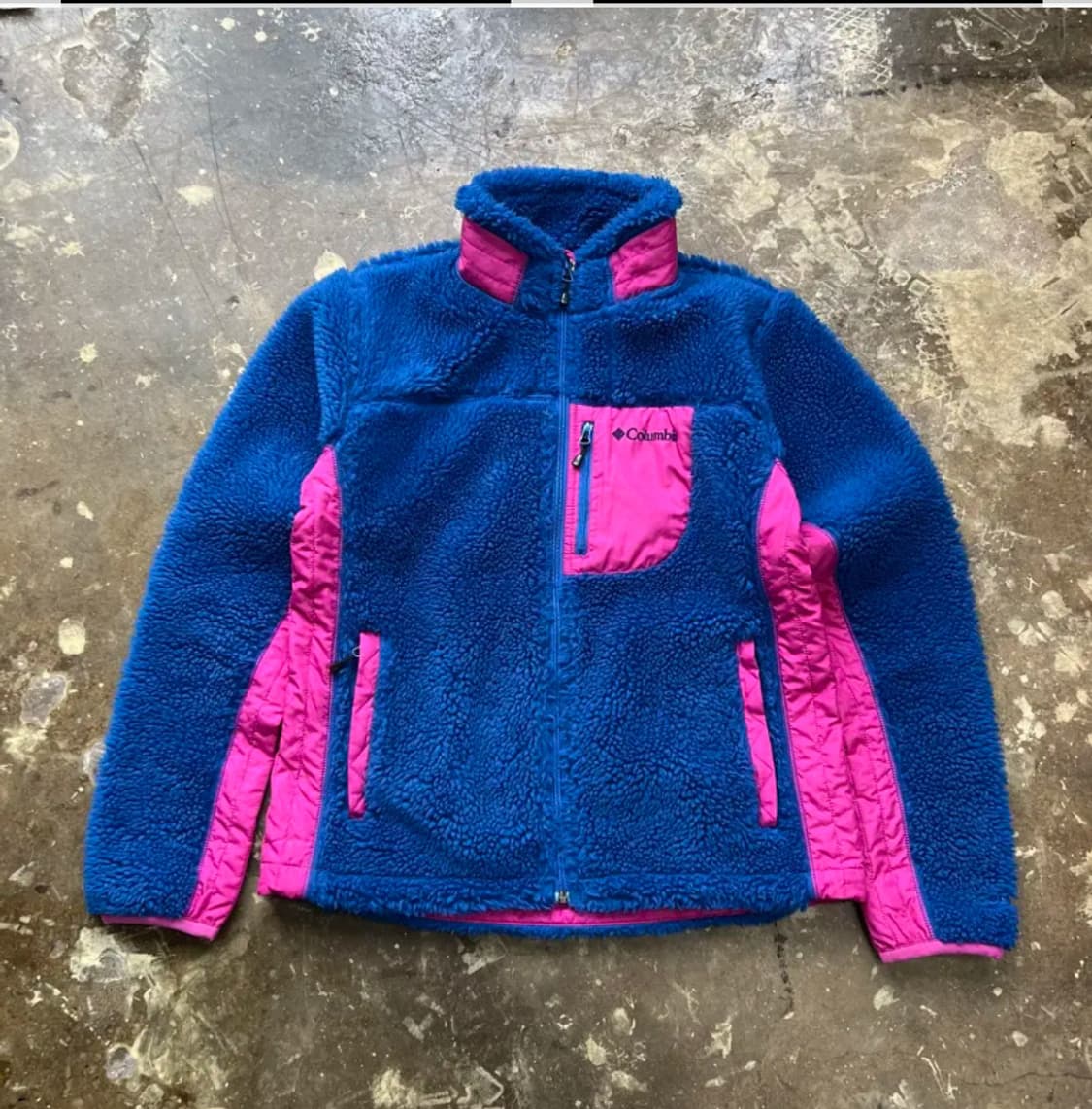 M) 컬럼비아 쉐르파 양털 플리스 자켓 점퍼 콜롬비아 뽀글이 후리스 상품이미지1