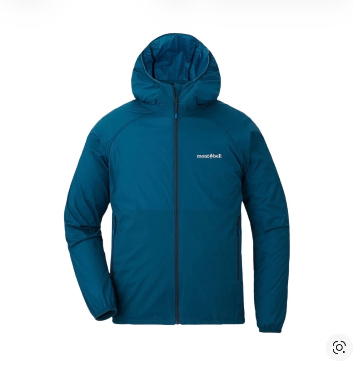 몽벨 U.L. 스트레치 윈드 후드 자켓 블루 그린 상품이미지1