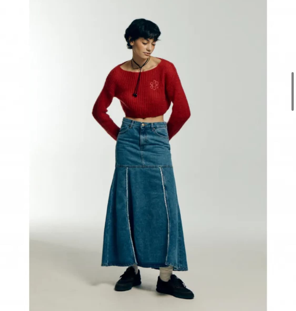 와이낫어스 mohair boat neck knit sweater - re 상품이미지6