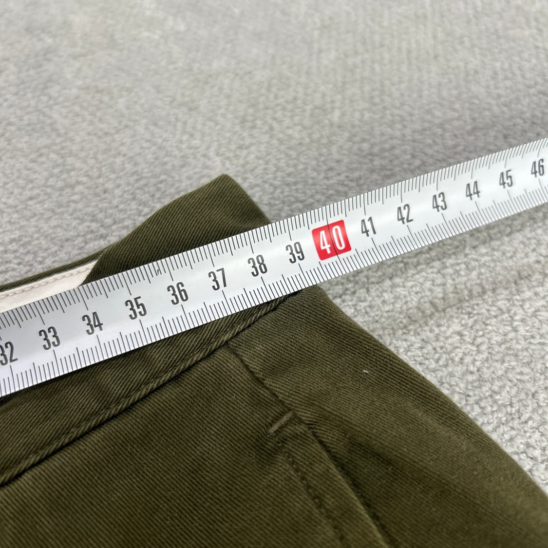 폴로 카키색 면바지  상품이미지4