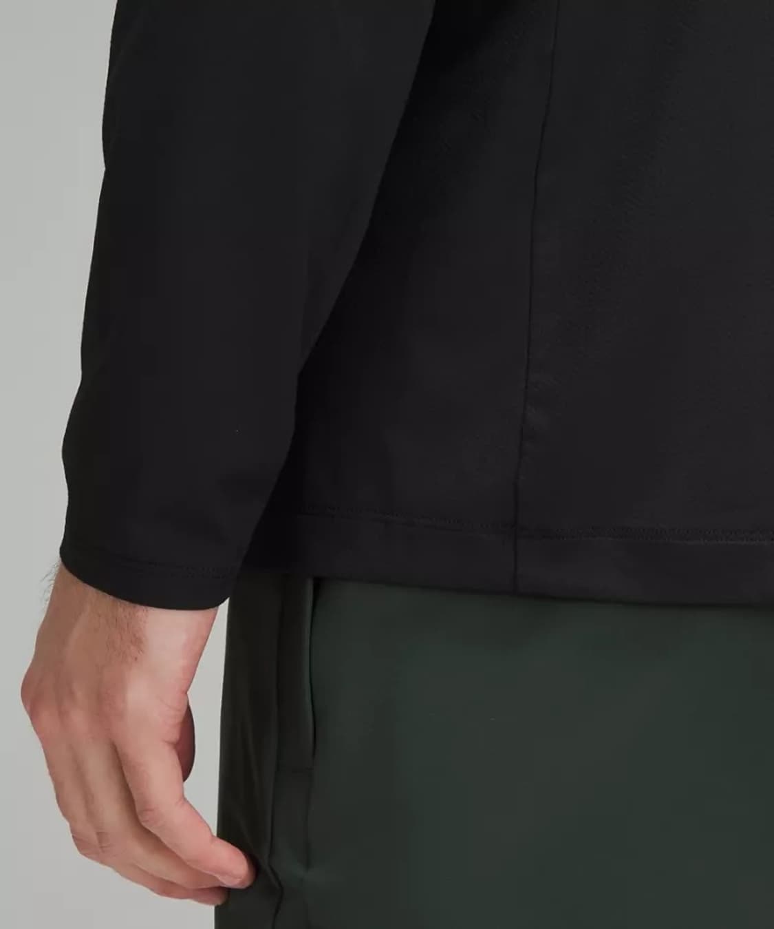 룰루레몬 로고 스포츠 하프집 XS 상품이미지5