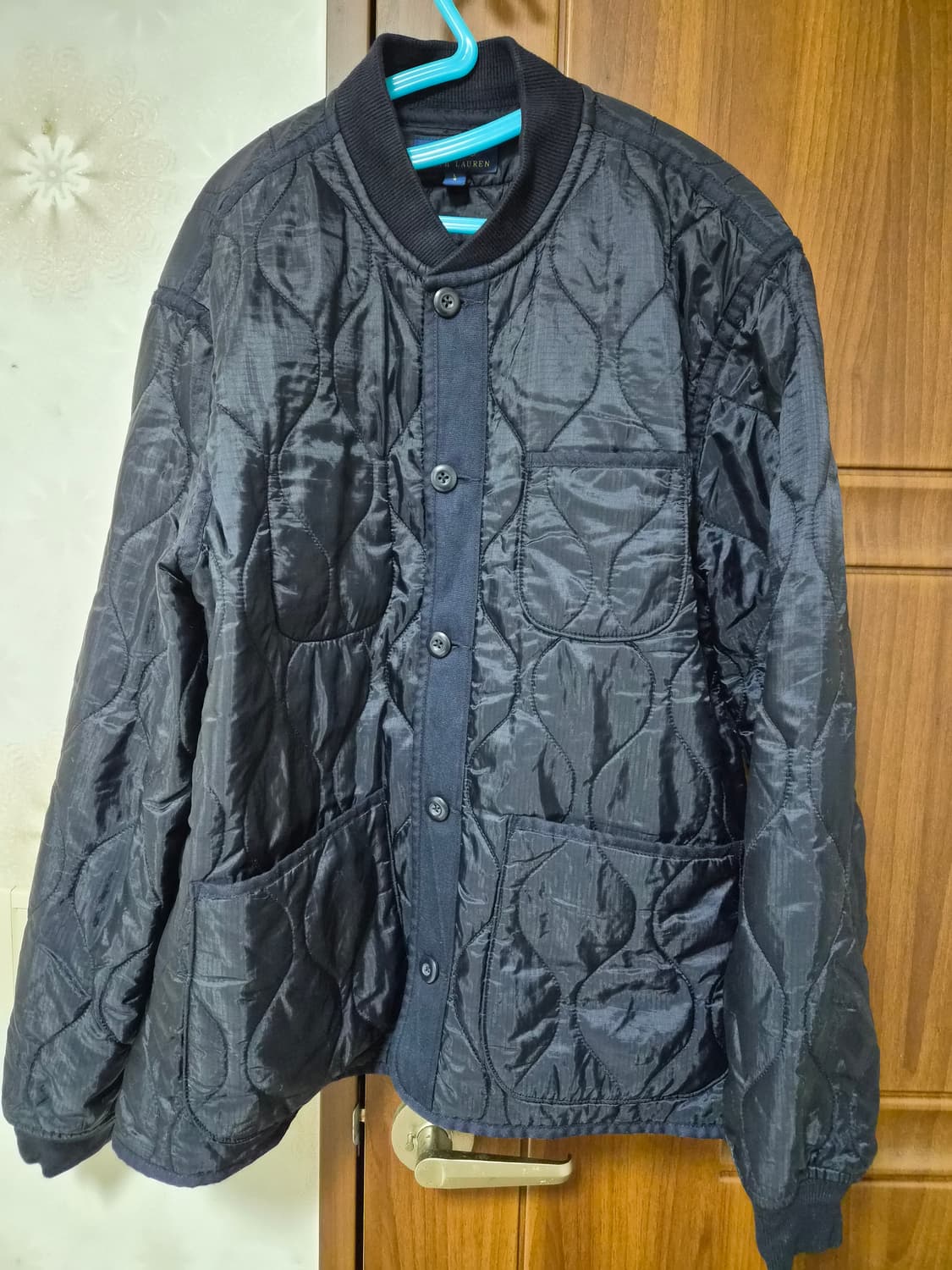 폴로 랄프로렌 퀼팅 네이비 L 상품이미지1