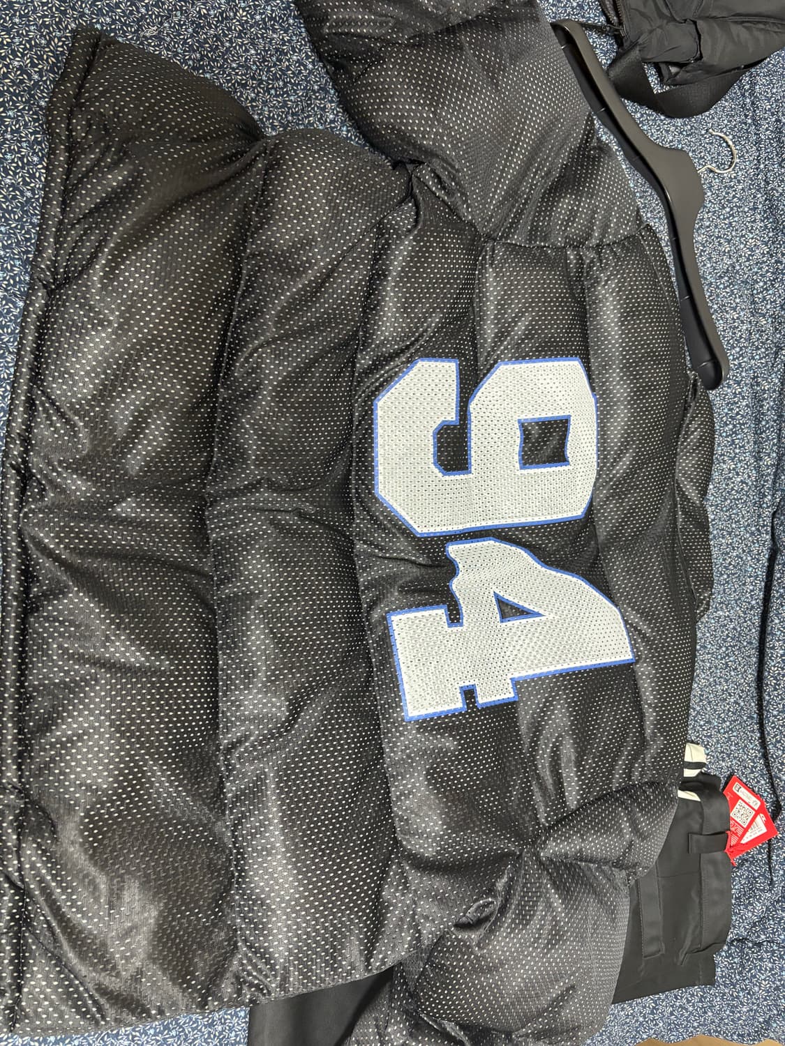 [패딩] 슈프림 메쉬 저지 퍼퍼 자켓 블랙 23SS xl 상품이미지7