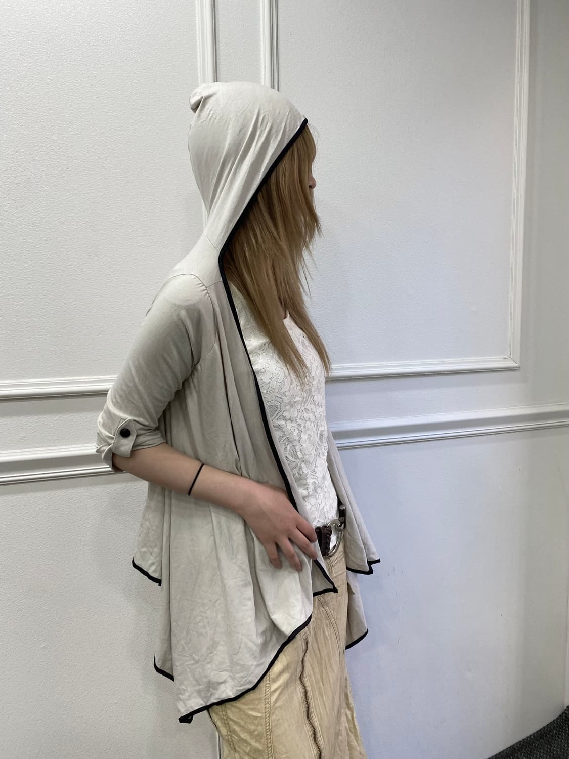 [Ristty] Minimal Mood Hoodie 1/2Cardigan 상품이미지2