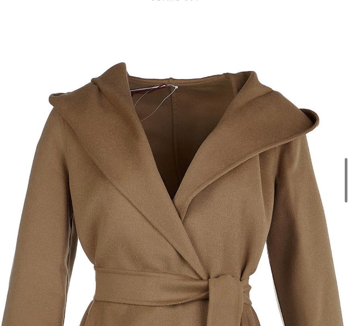 막스마라 후드 캐시미어 코트 정품 상품이미지3