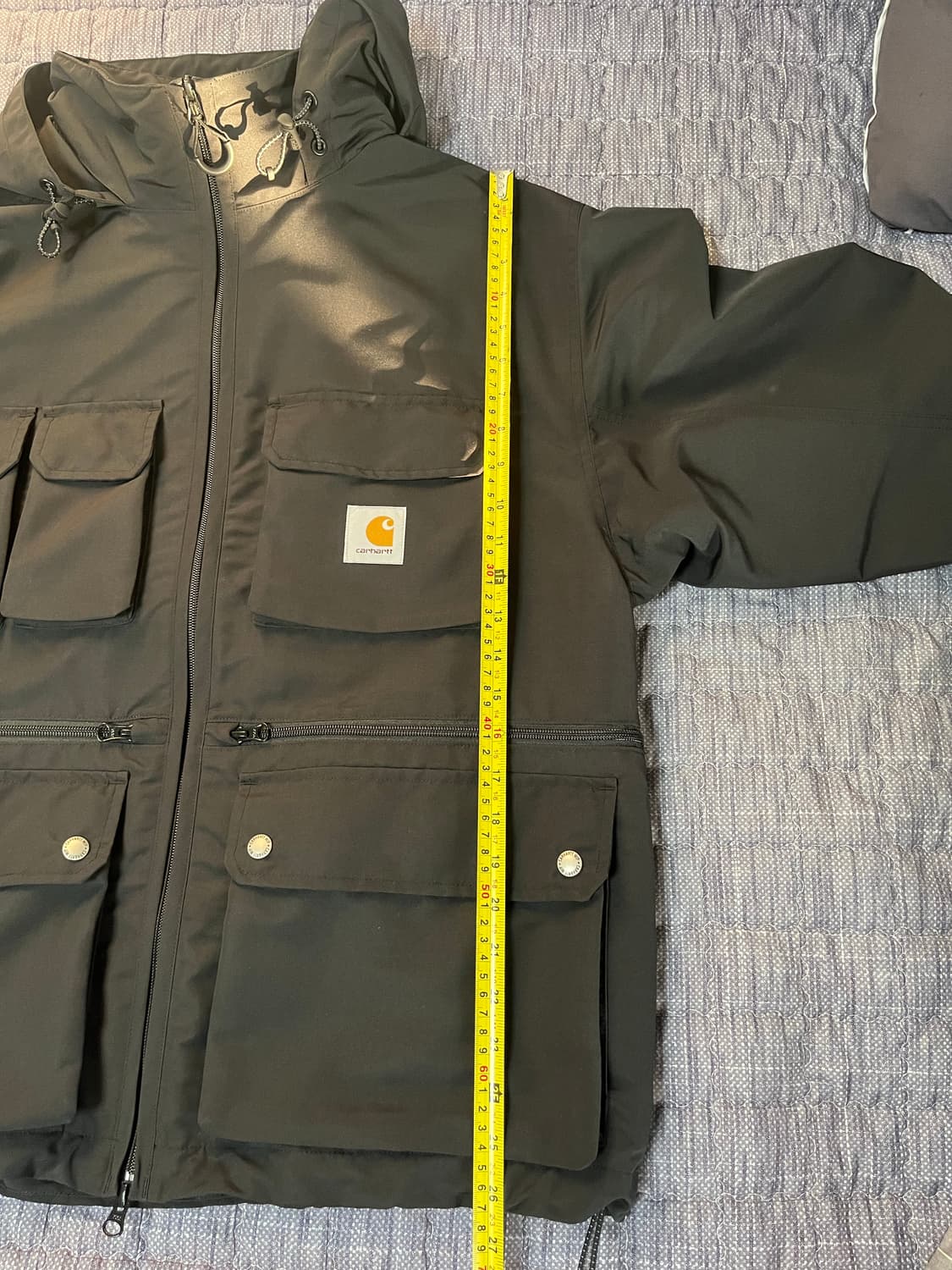 칼하트 wip 바람막이 블랙 L (새상품) 상품이미지6