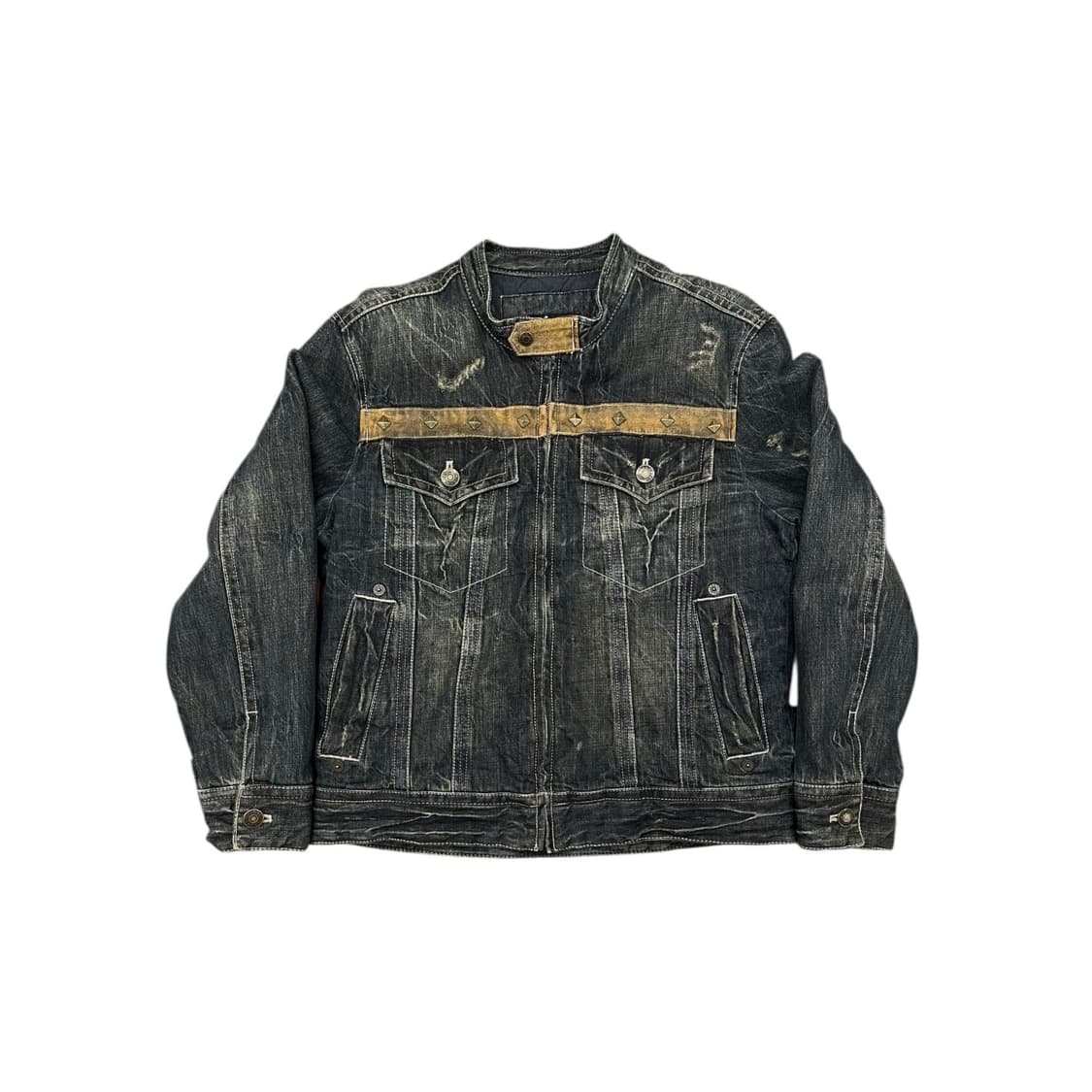 에드윈 웨스턴 스터드 누빔 데님자켓 상품이미지2