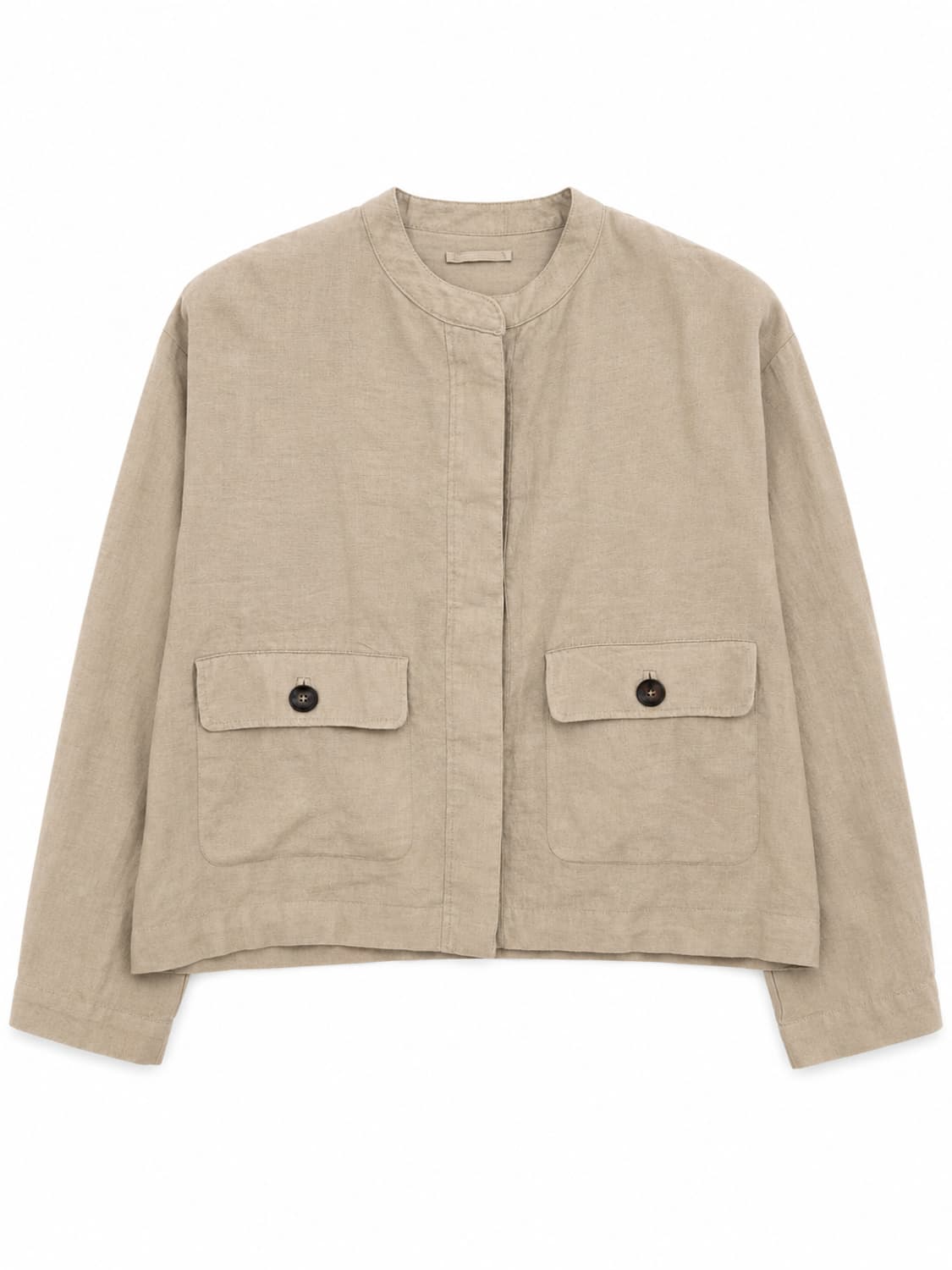 Massimo Dutti 베이지 리넨 자켓 L 상품이미지1