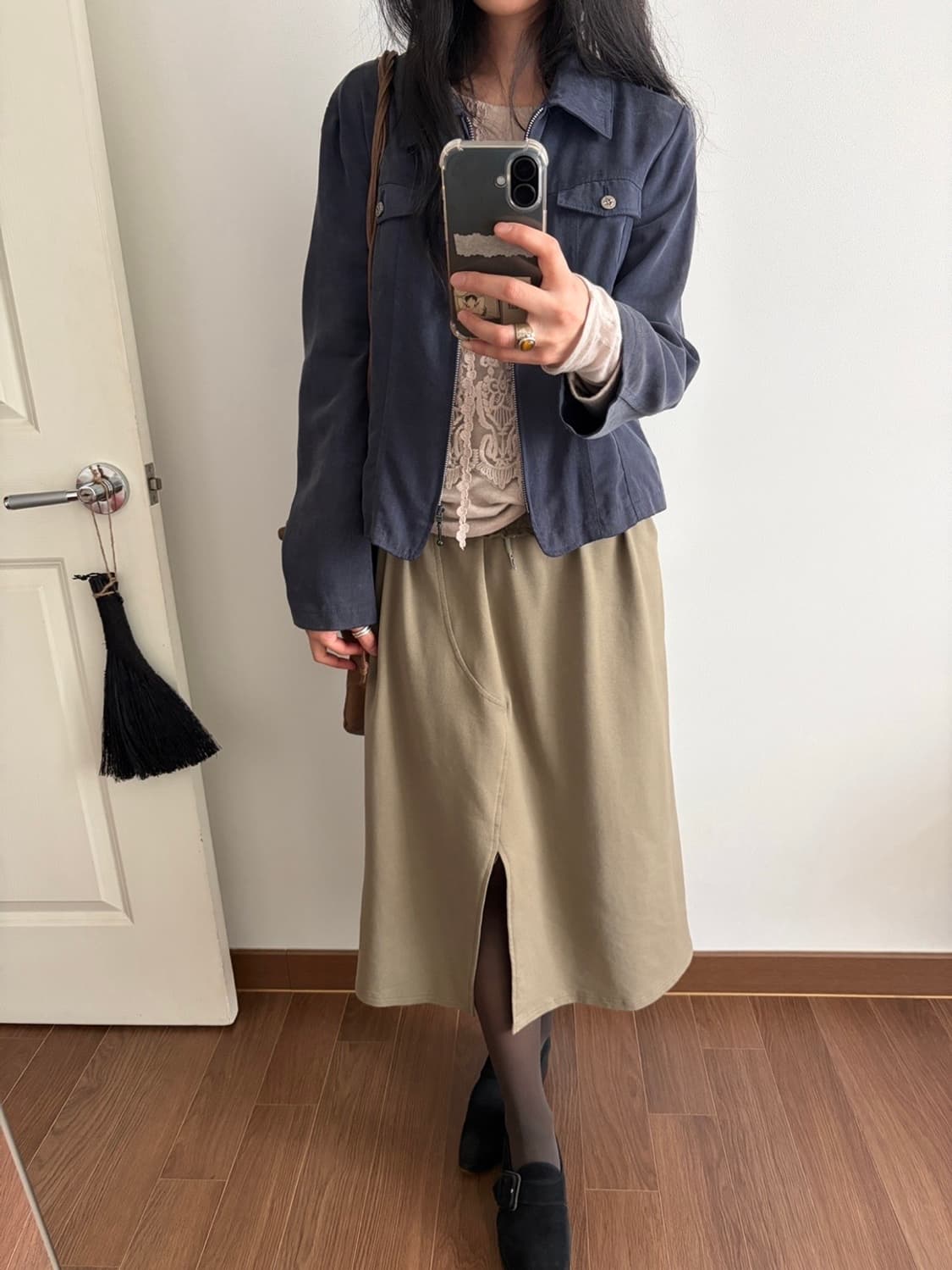 tencel zip-up jacket 상품이미지6