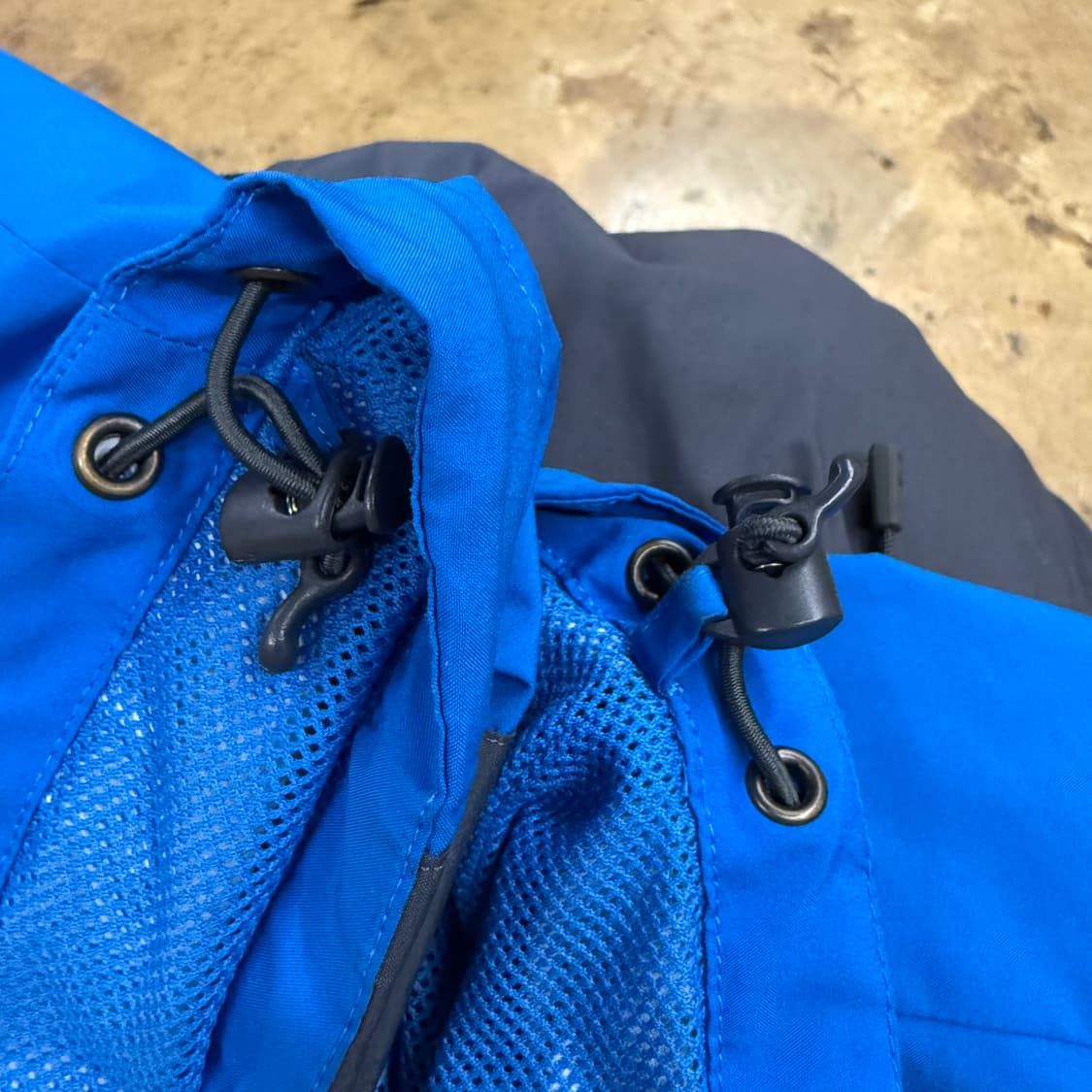 [정품/L] 노스페이스 바람막이 블루 회색 b18 상품이미지7