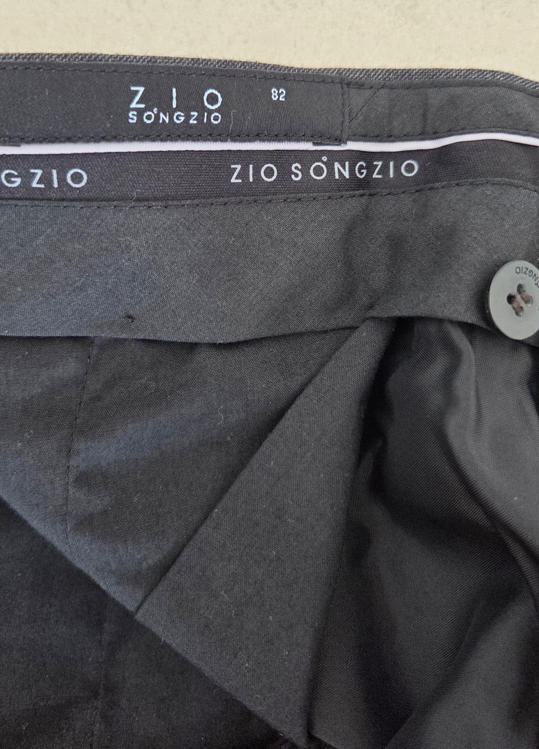 ZIO SONGZIO 송지오 남성 정장세트 95 슬림핏.미착용 상품이미지9