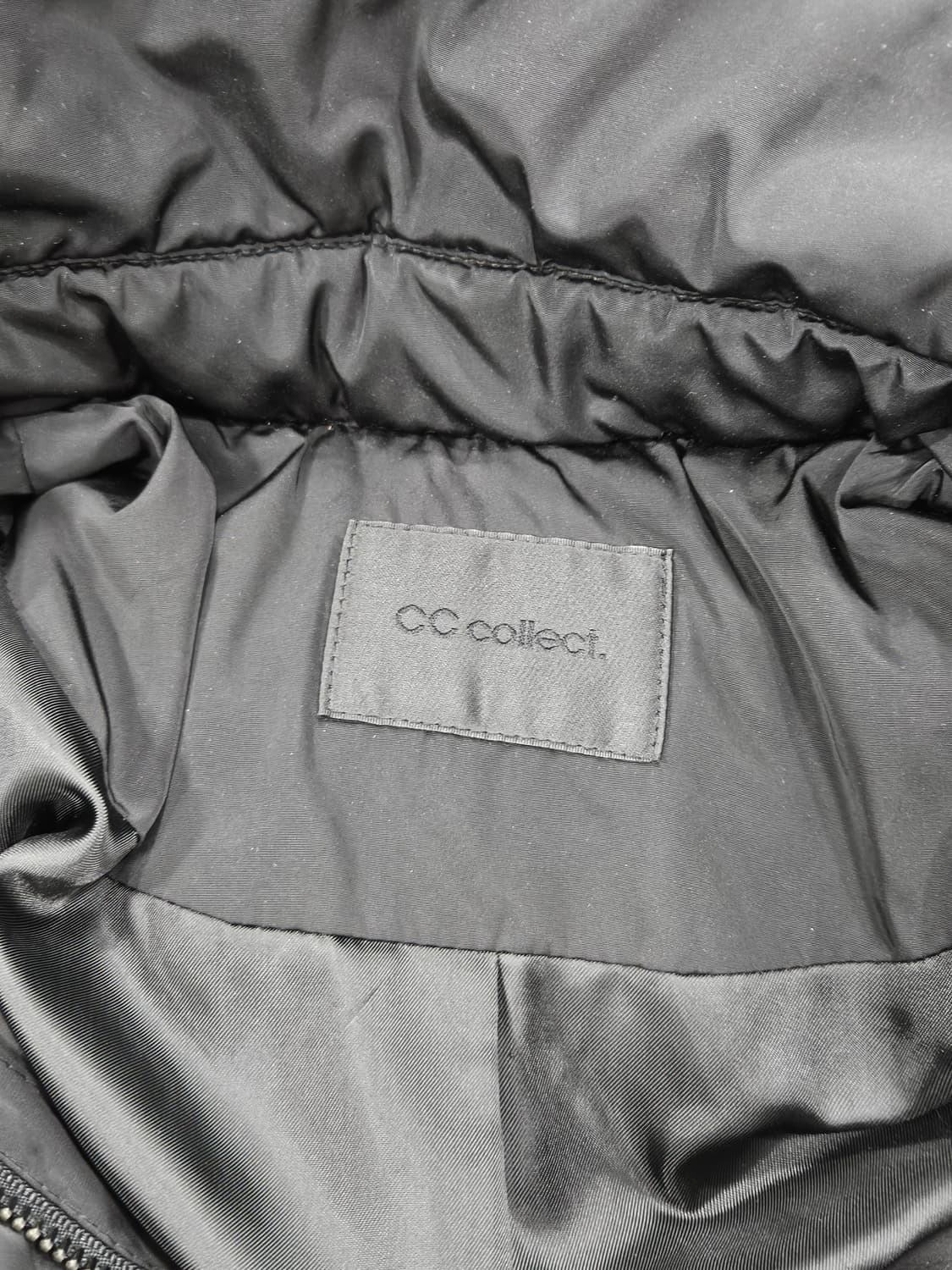 CC콜렉트 라쿤후드 오리털 롱패딩 S  상품이미지2