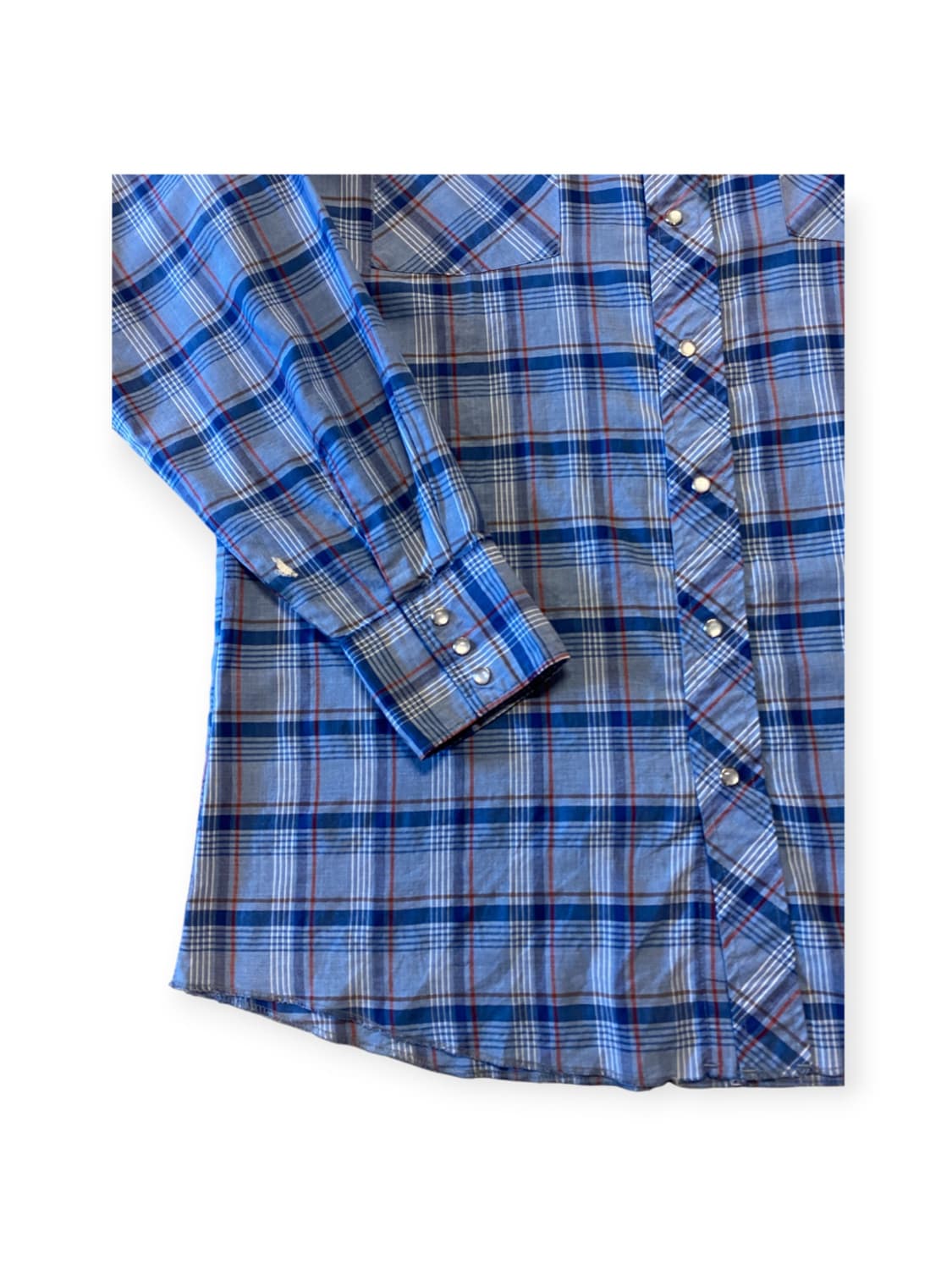 렝글러 웨스턴 체크셔츠 (Man XL) 상품이미지5