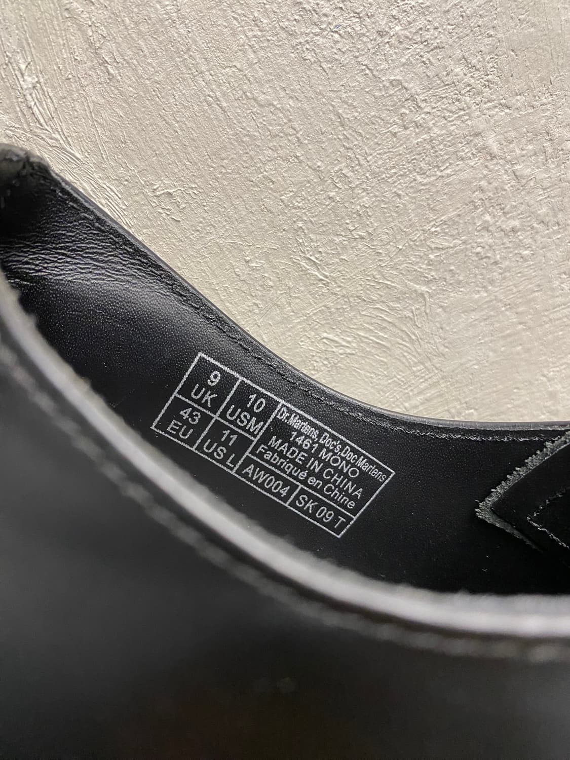 [280] Dr.Martens 1461 닥터마틴 모노 더비슈즈 상품이미지10
