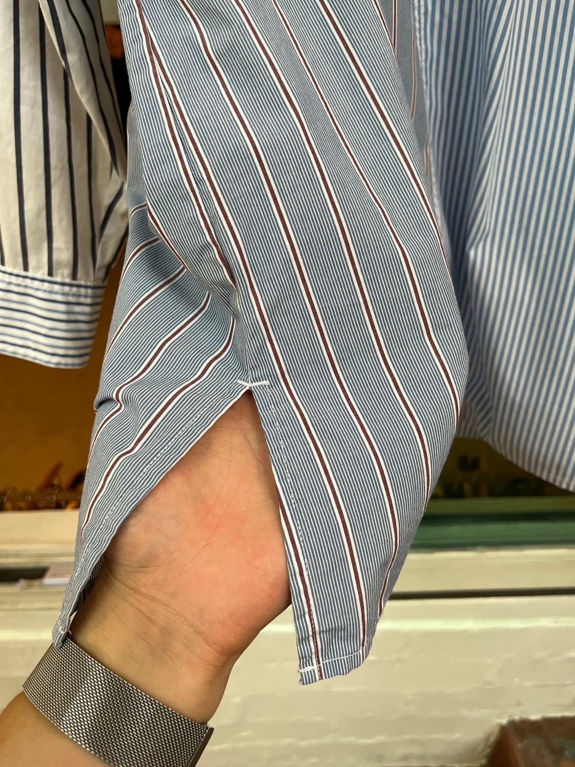 Gap 80s 스트라이프 하프셔츠 L 상품이미지8
