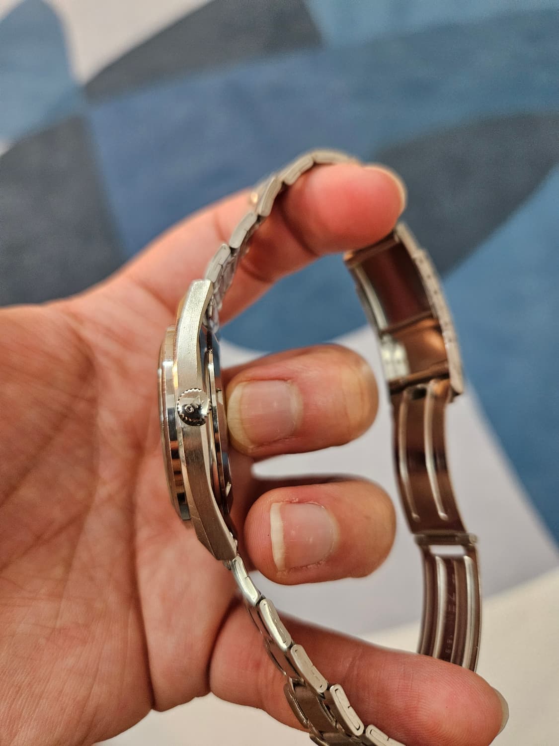 1971s 시티즌 크리스탈 세븐 희귀 다이얼 베젤 빈티지 시계 상품이미지3