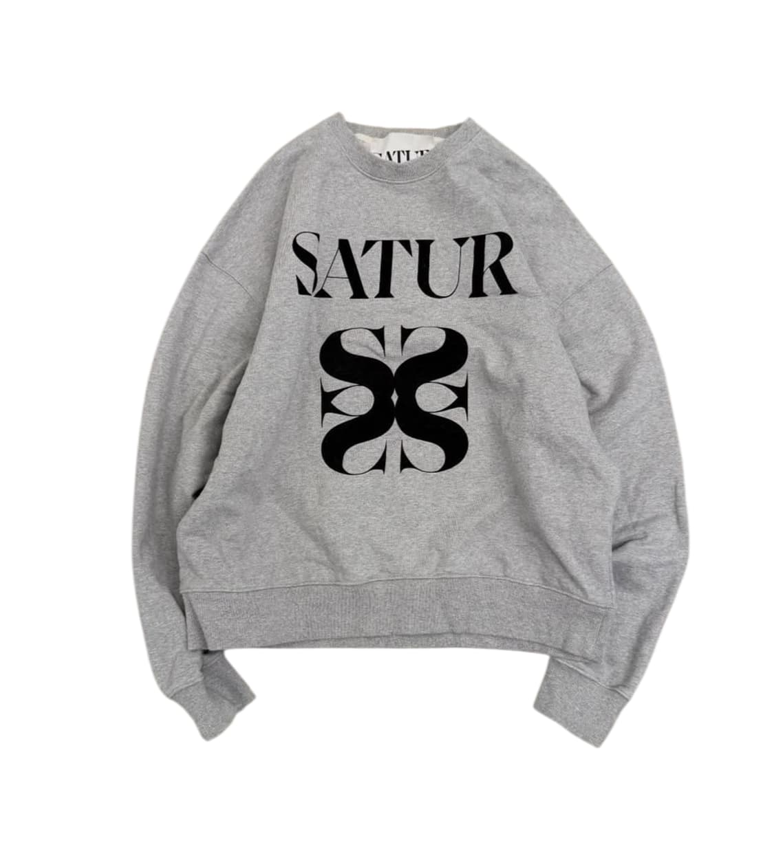 세터 로고맨투맨 그레이 상품이미지1