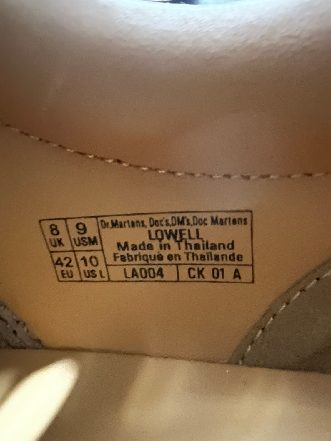 닥터마틴 로웰 270 판매합니다 상품이미지7