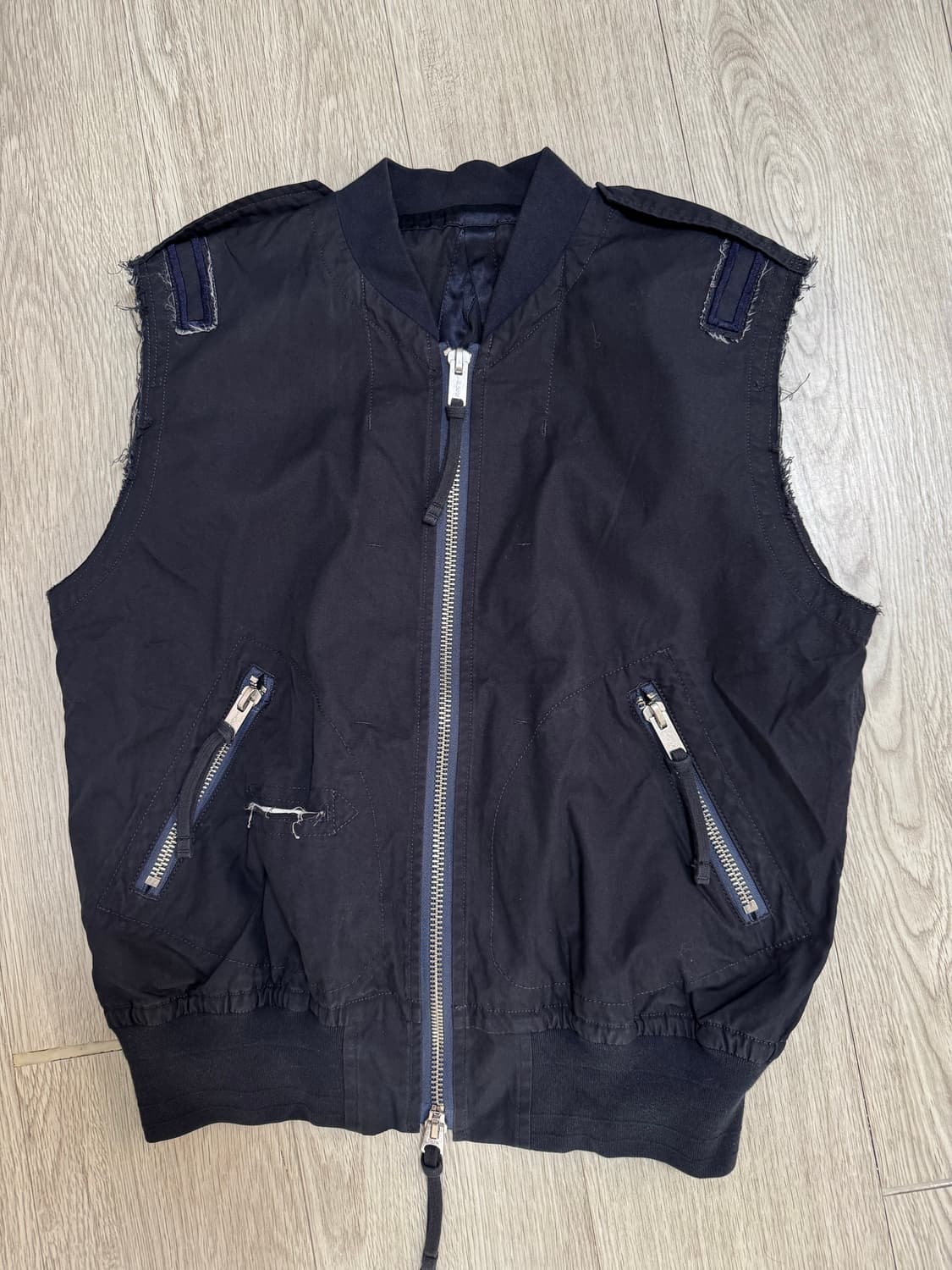 솔로이스트 컷오프 베스트 상품이미지3