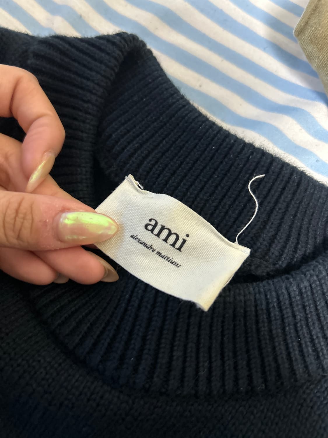 아미 오버사이즈 스웨터 상품이미지2