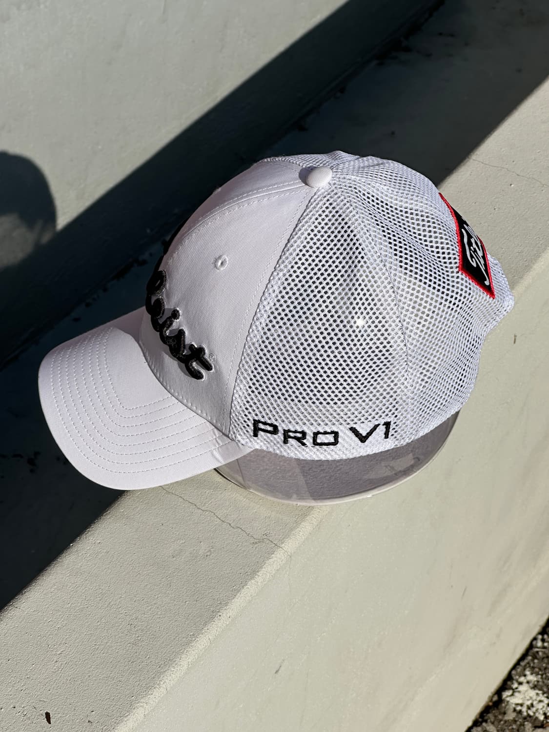 [F] 타이틀리스트 로고 화이트 볼캡 모자 골프 상품이미지3