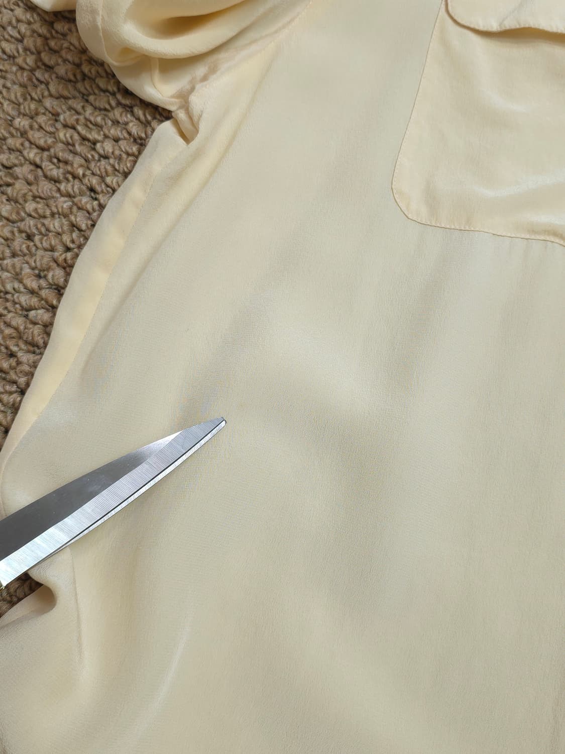 실크셔츠블라우스 실크100%  상품이미지8