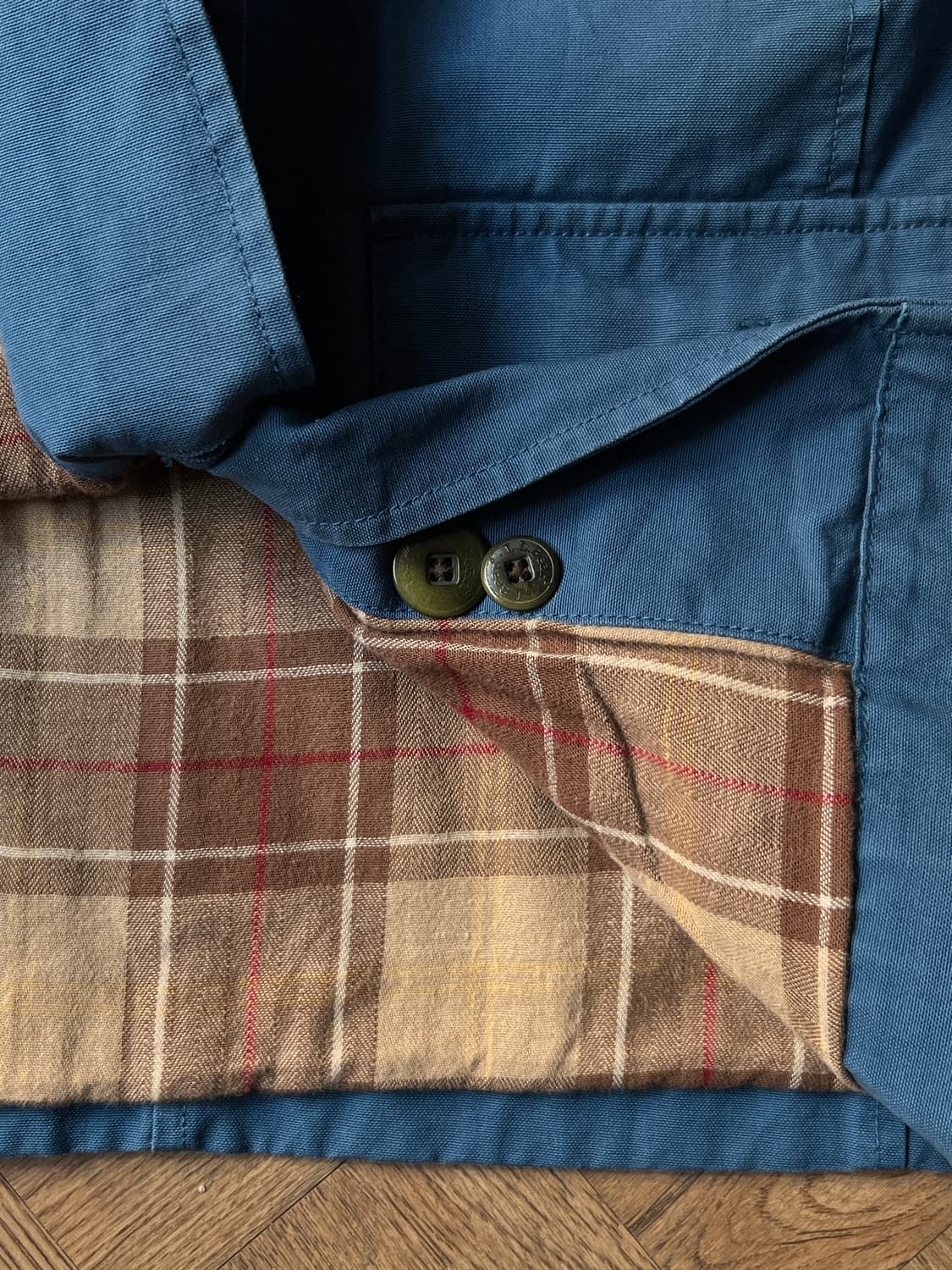 [L]L.L.Bean USA 엘엘빈 빈티지블루 헌팅 자켓 상품이미지6