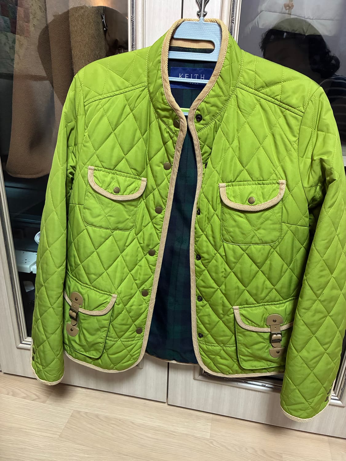 키이스 누빔자켓 상품이미지1