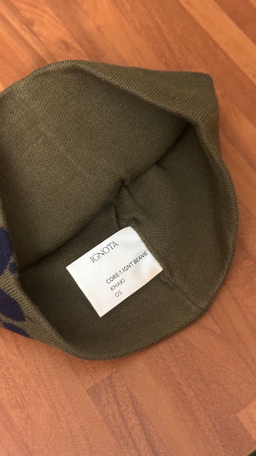 이그노타 ignota core1: ignt beanie 비니 카키 상품이미지2