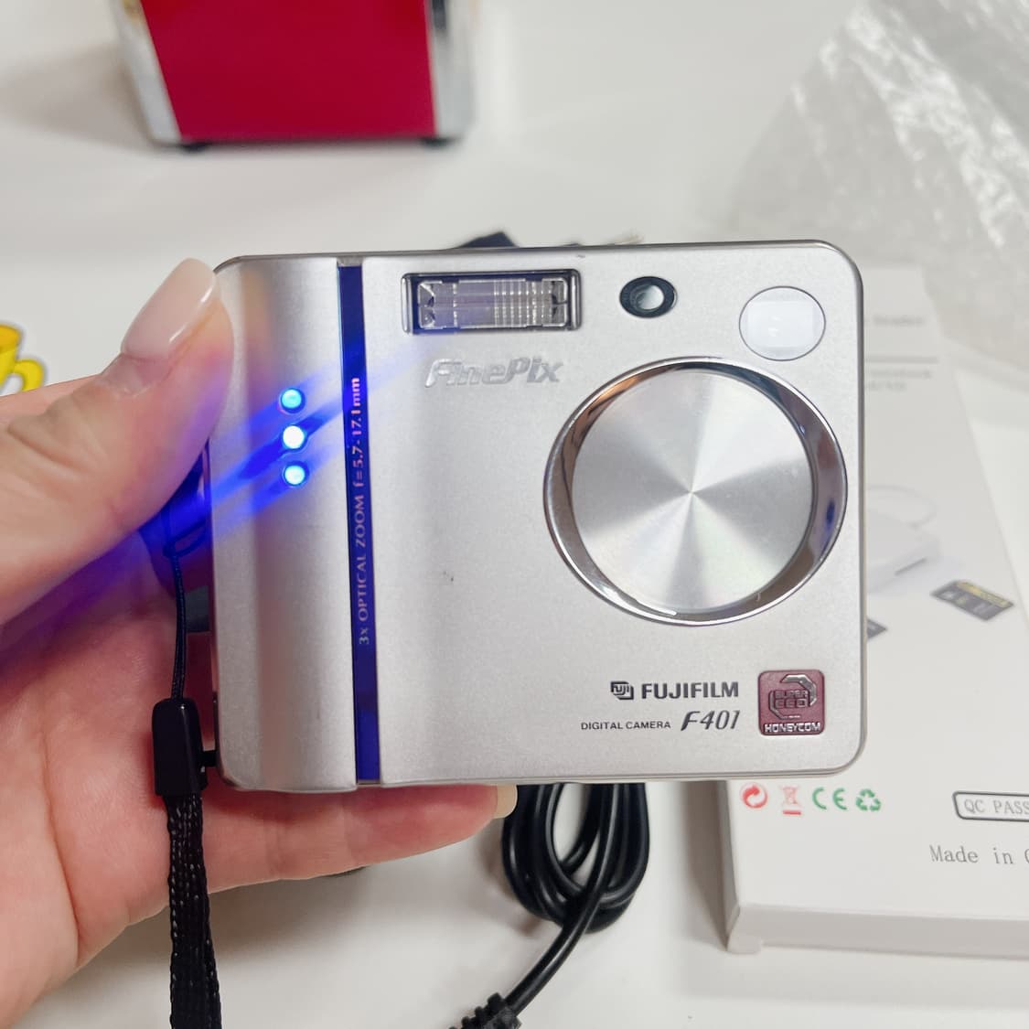 푸른 빛의 Y2K 감성 💙후지 파인픽스 f401 상품이미지9