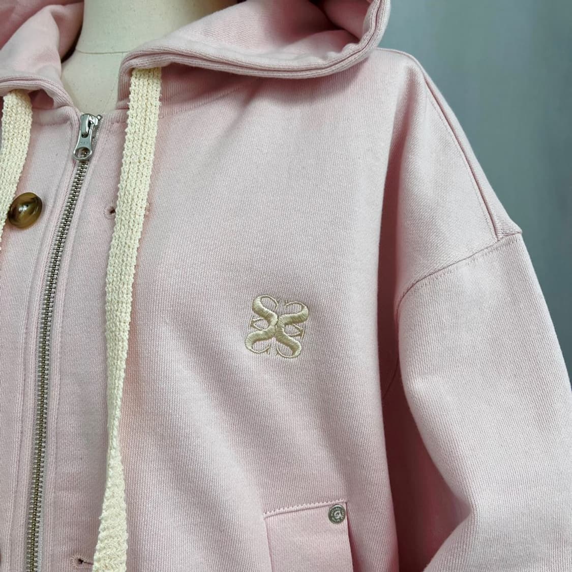 세터 테오 코튼 올 데이 후드 집업/#3611 상품이미지5