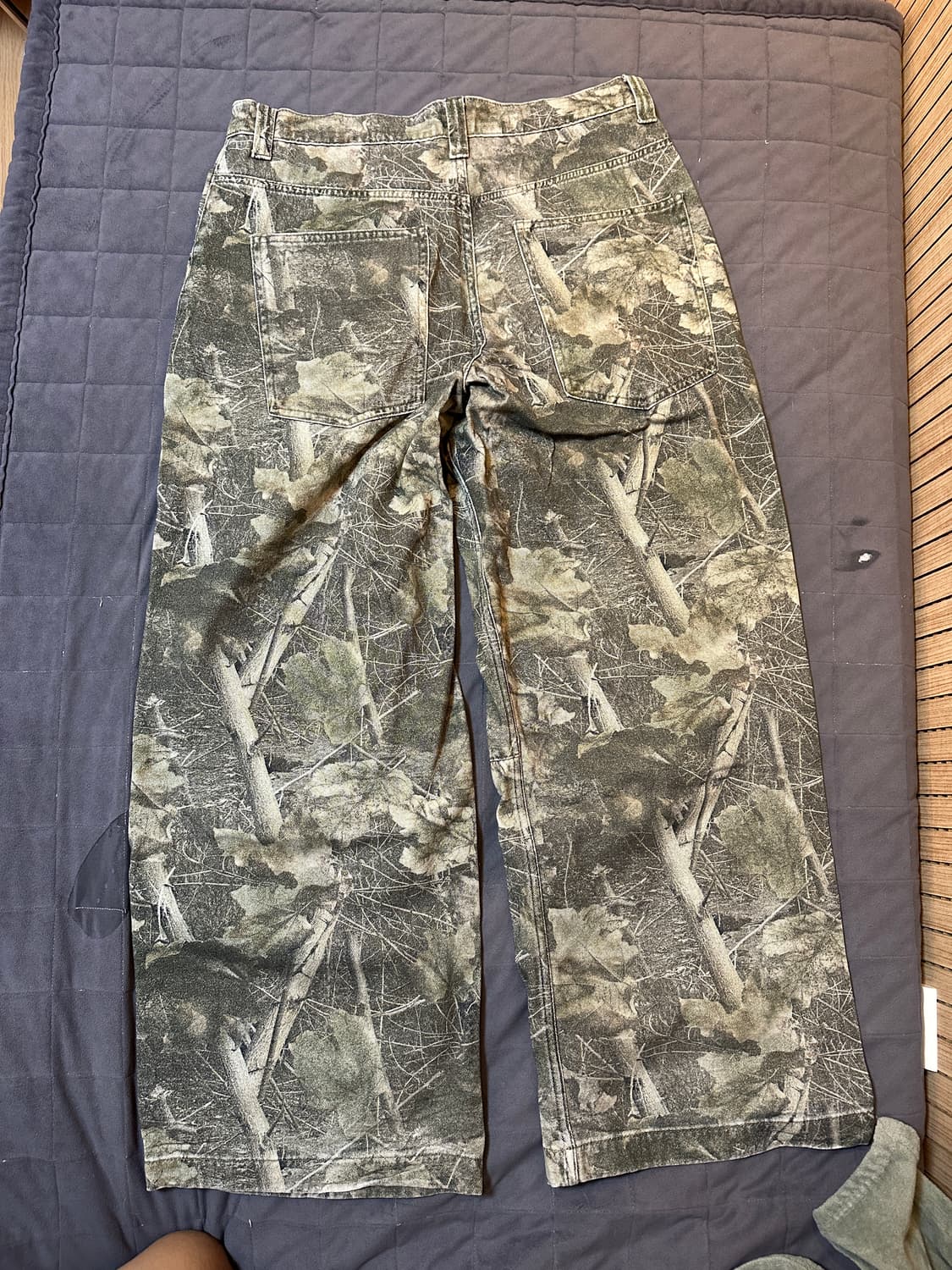 Woodland Camo Colossus Baggy Jeans 상품이미지2