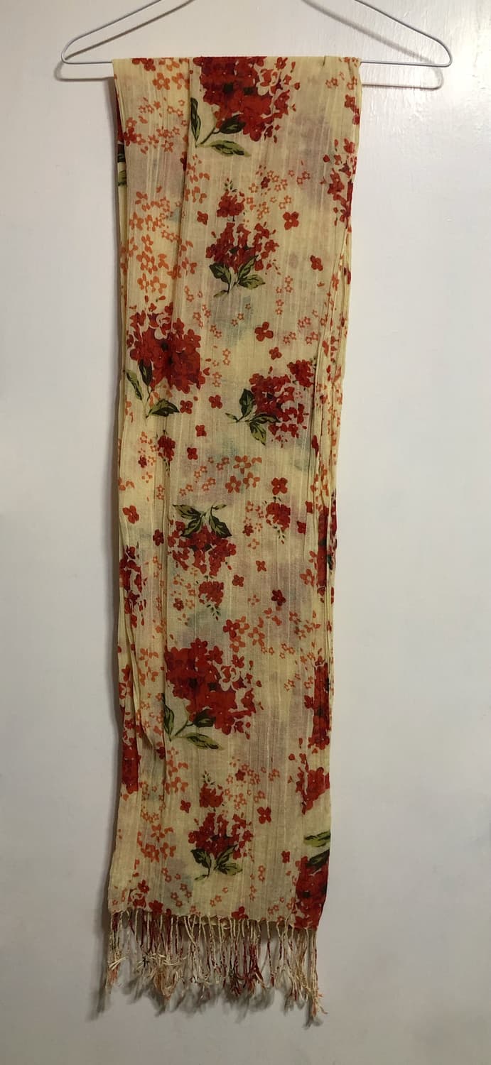 빈티지 플라워 스카프 상품이미지2