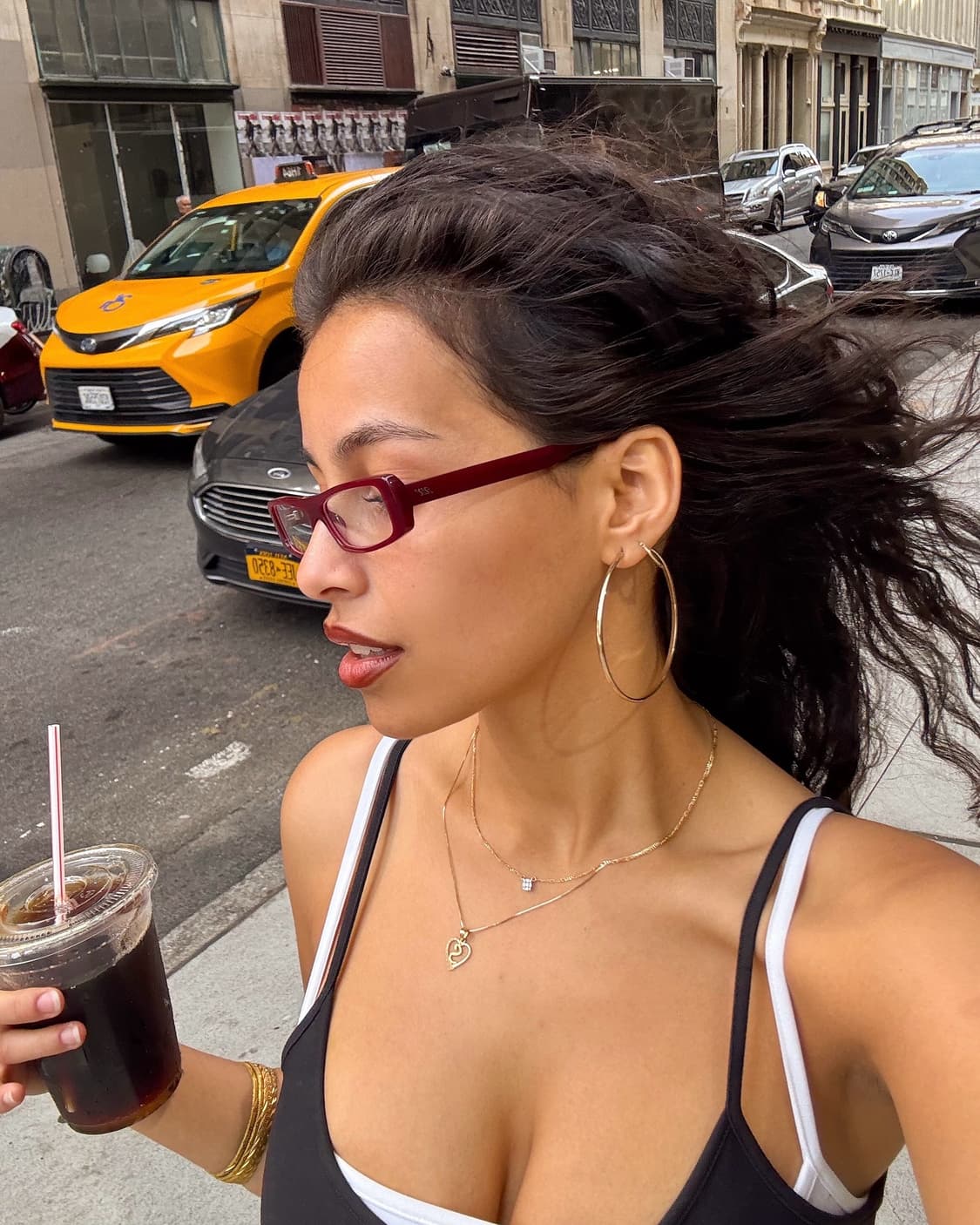 Lexxola Xena Carmine & Clear 안경테 상품이미지3