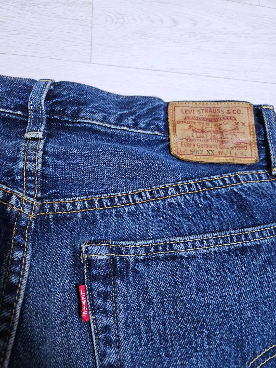 lvc 54501 더비데이 - 셀비지 데님 상품이미지3