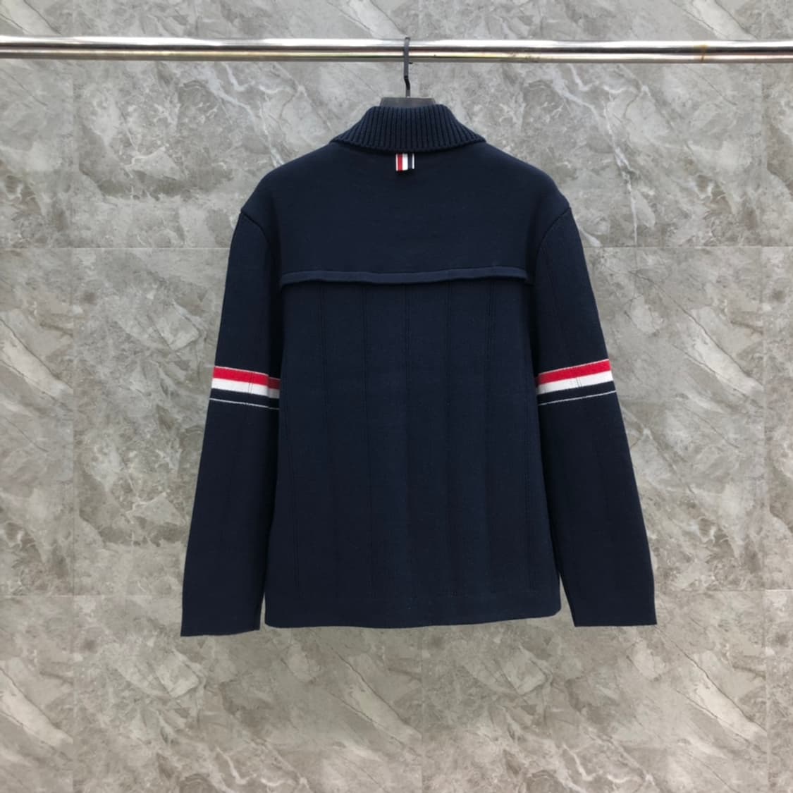 톰브라운골지 더블 코트 점퍼 코트 상품이미지2