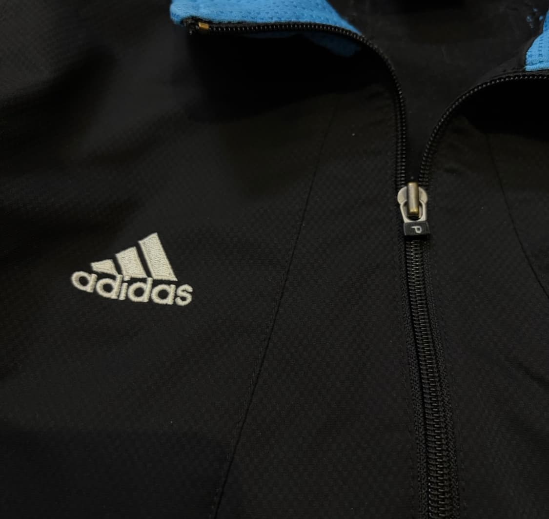 💙아디다스 에센셜 블루라인 블랙 바람막이💙 상품이미지4