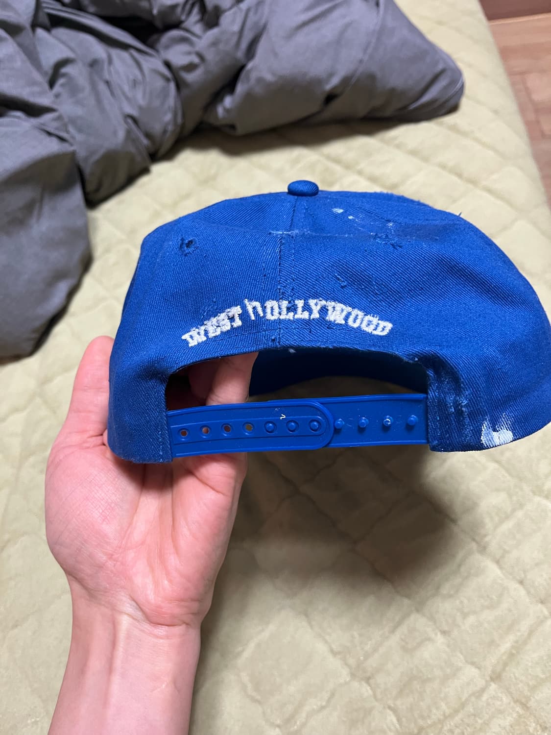 홀리데이 브랜드 lala 한정 모자 판매 상품이미지4