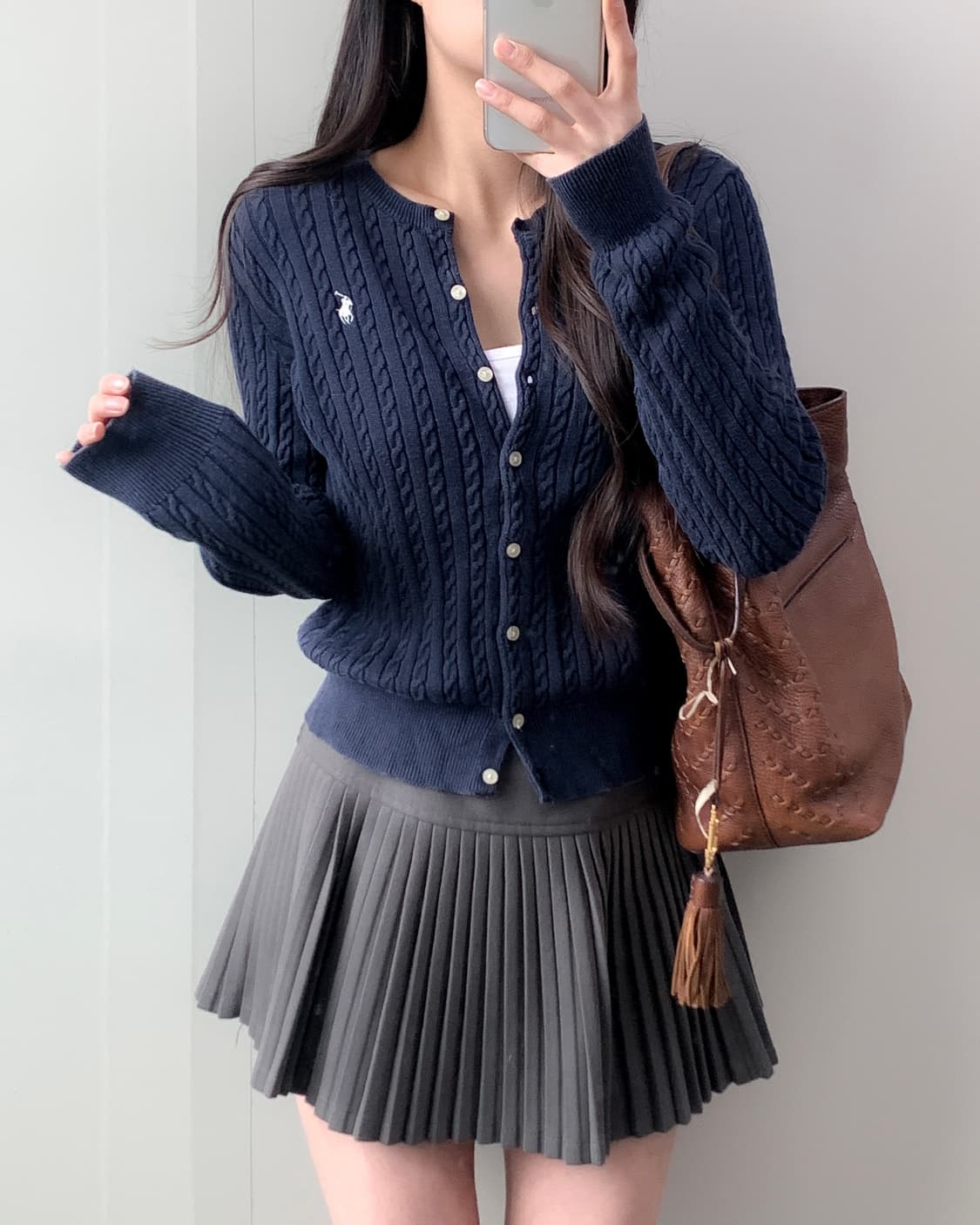 폴로 가디건 상품이미지1