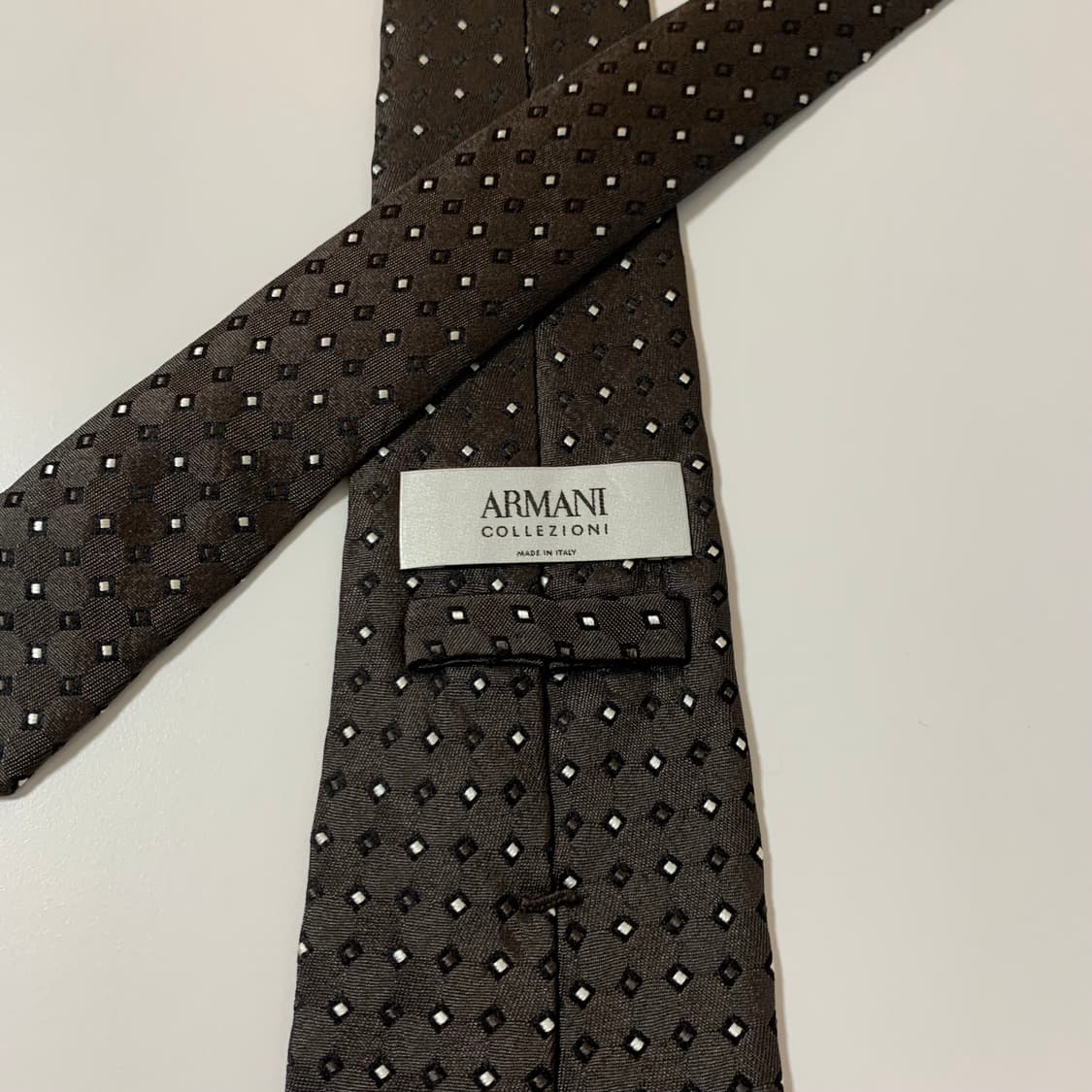 알마니(ARMANI) 명품넥타이 정장클래식타이 8.7cm A+등급 상품이미지6