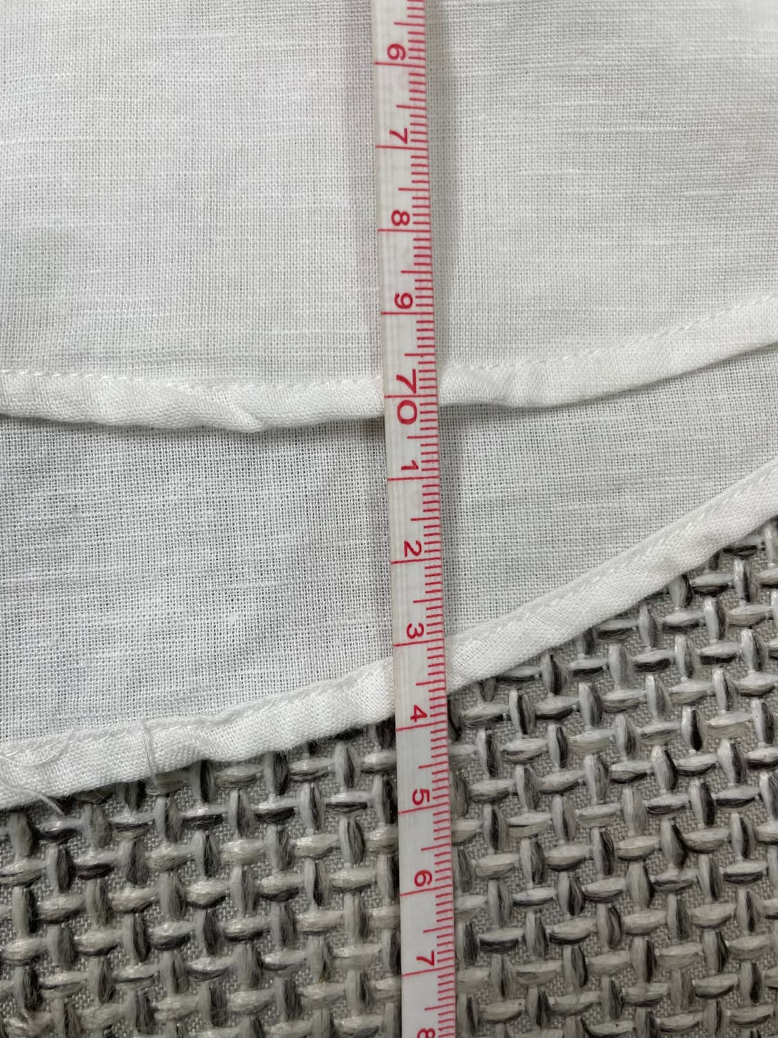 U.S. POLO ASSN. 화이트 린넨 혼방 반팔 셔츠 105 상품이미지7