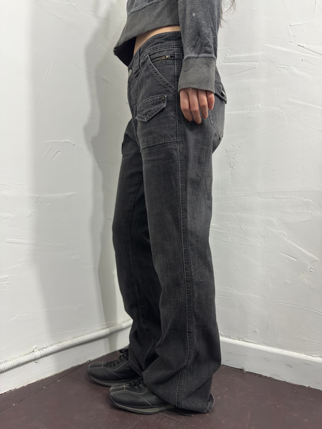 denim bootscut pants 상품이미지4