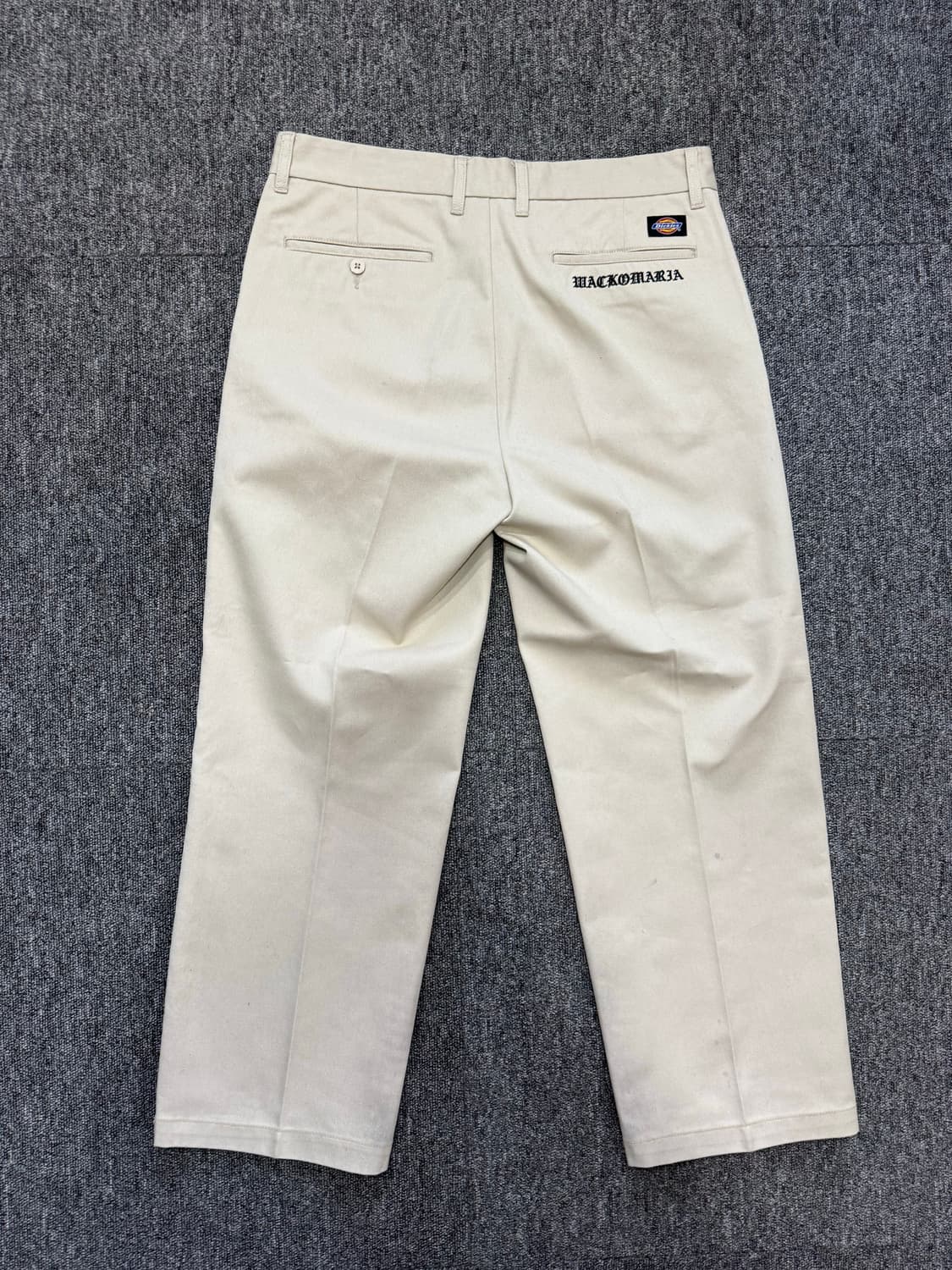 와코마리아 디키즈 플리티드 베이지 트라우저 L 상품이미지8