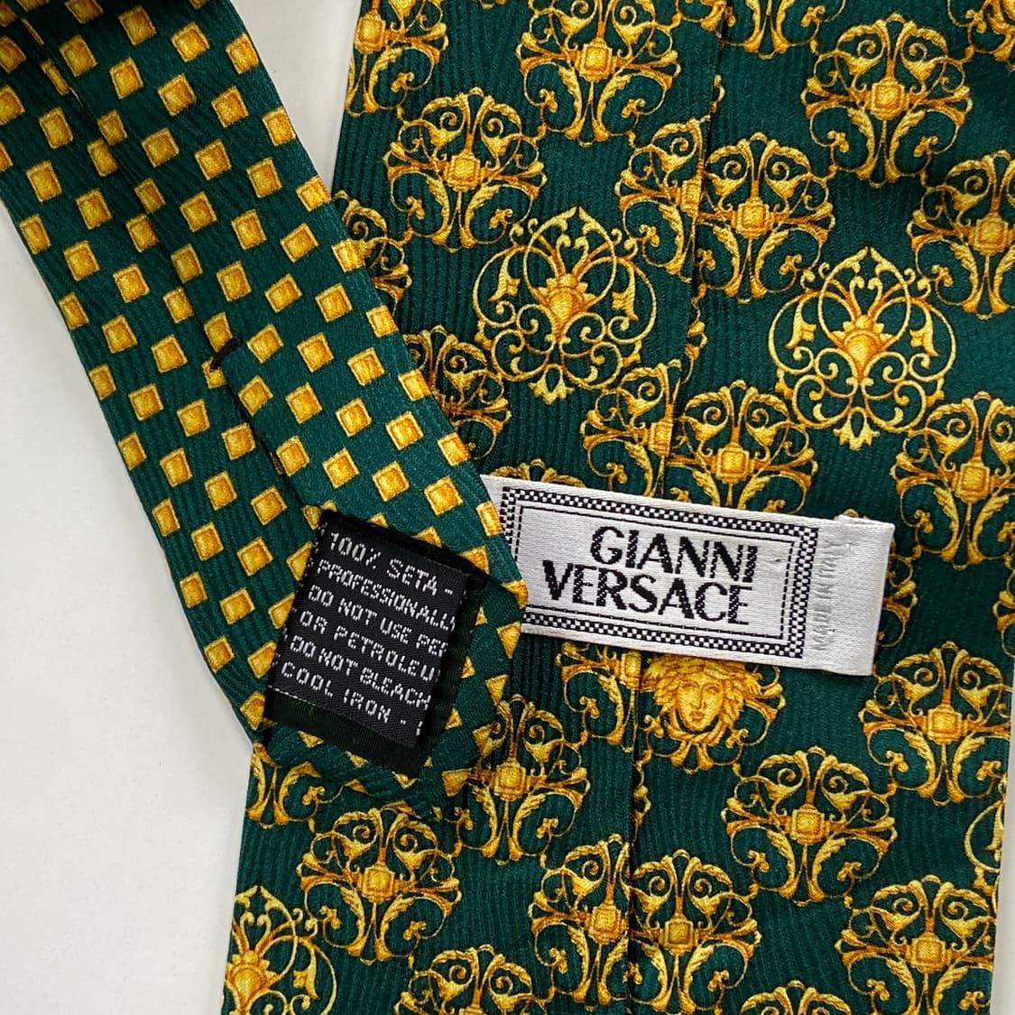 Versace 베르사체 모노그램 정품 명품 넥타이 상품이미지7