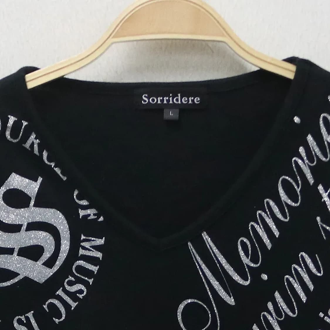 SORRIDERE 레터링 Y2K 반팔 티셔츠 66120 상품이미지5