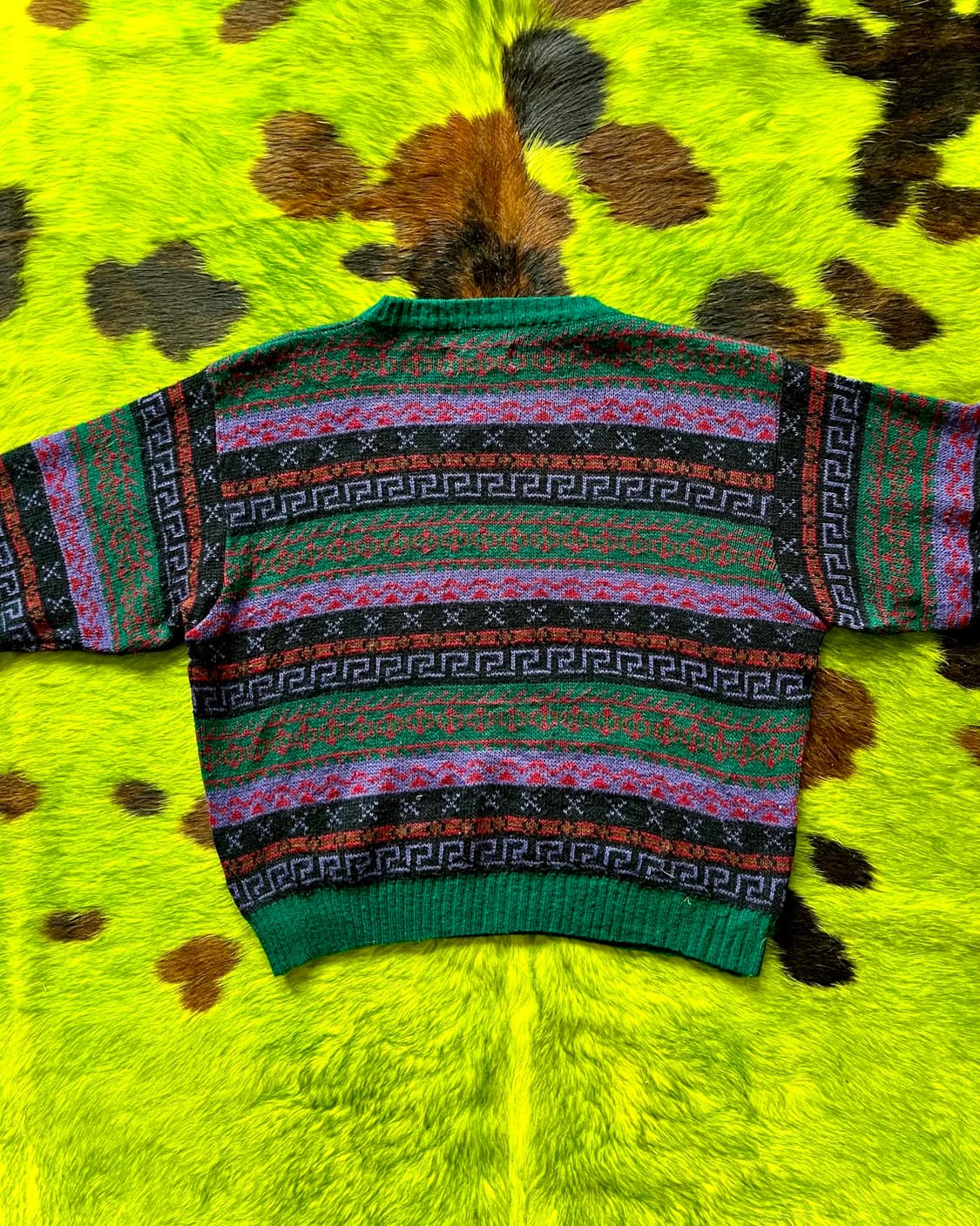 1980-90s TRONCI Italy Old Knit Sweater 상품이미지7
