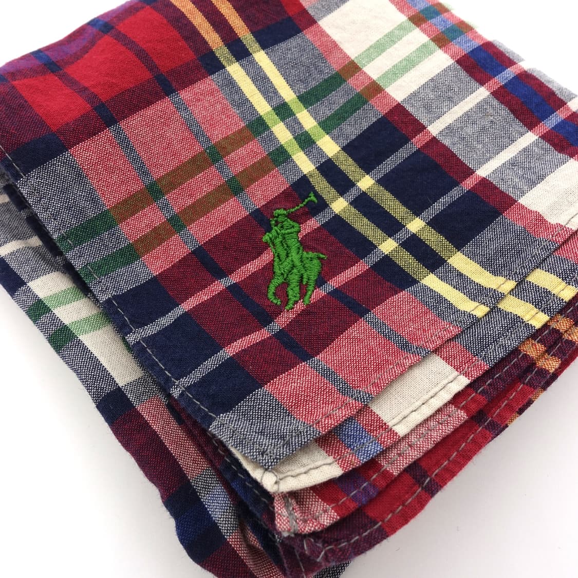 POLORALPHLAUREN 폴로랄프로렌 체크 행거치프 손수건 상품이미지6