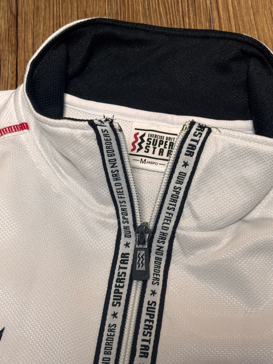 미즈노 슈퍼스타 독일맛 화이트 트랙 져지 자켓 상품이미지5