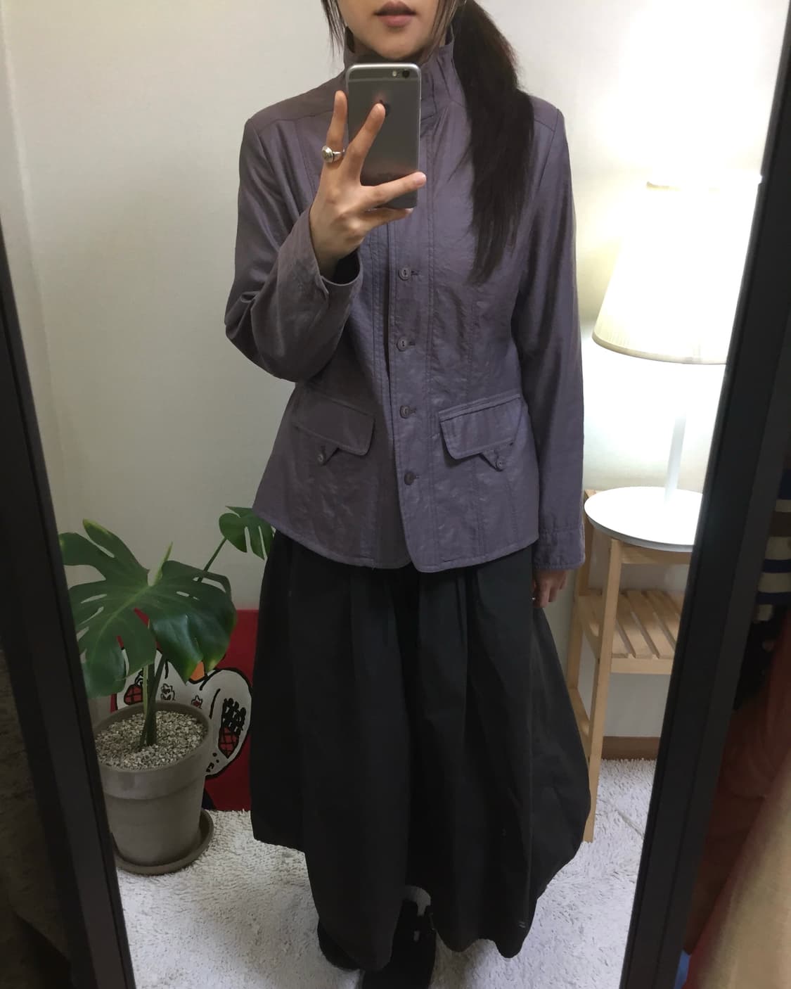 muted purple vintage jacket 상품이미지4