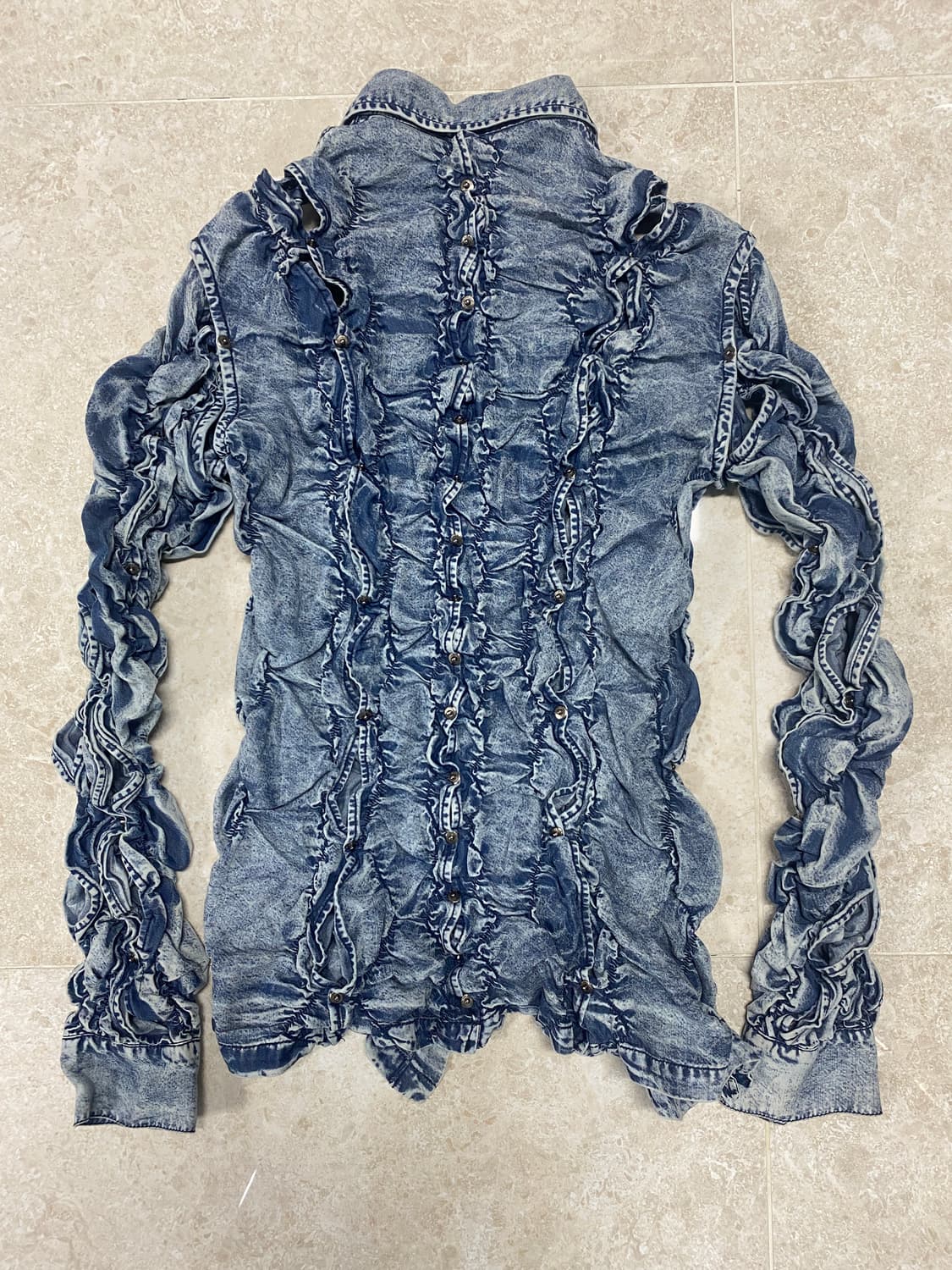 폰더럴 ponder.er 데님 셔츠 상품이미지2